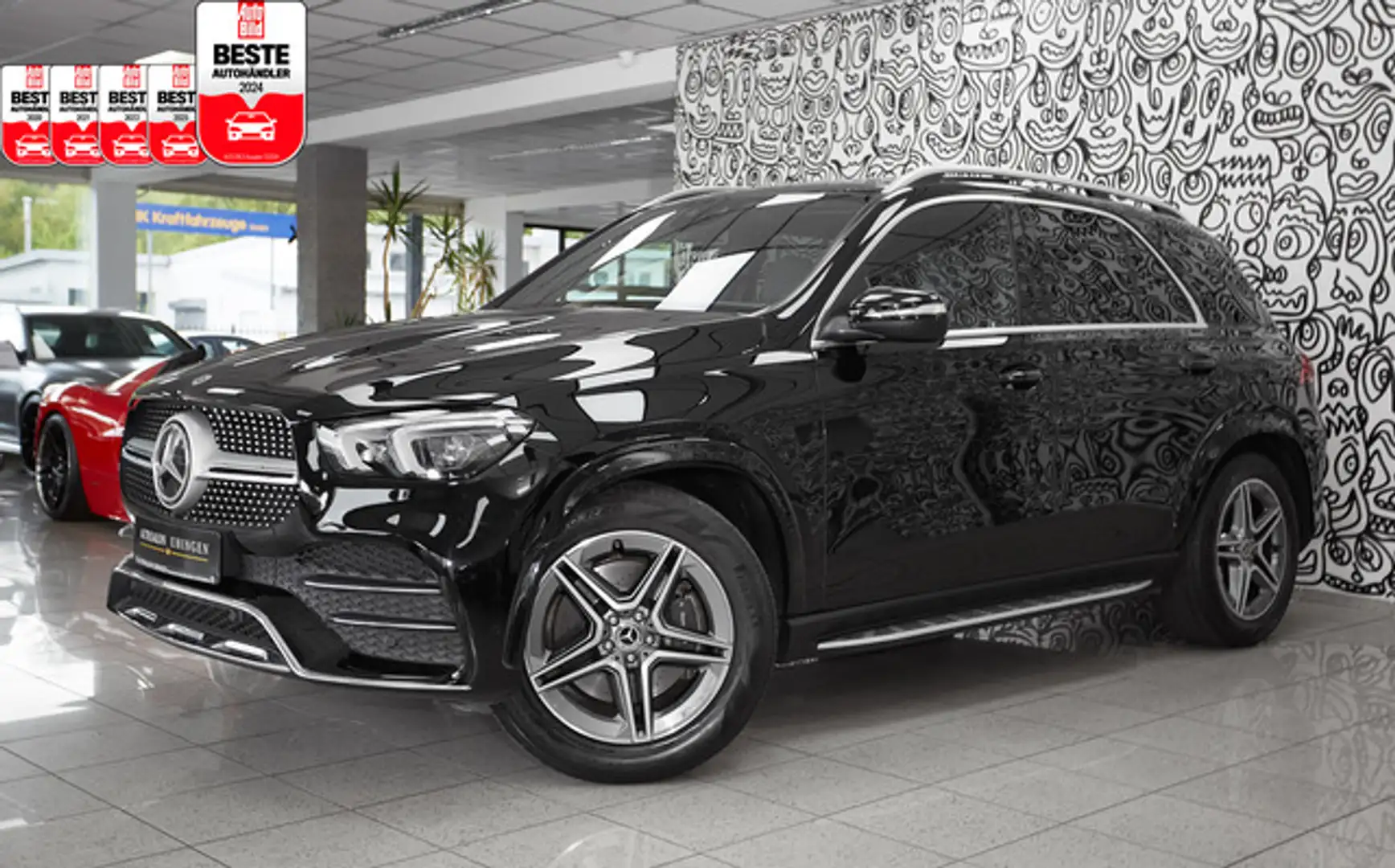 Mercedes-Benz GLE 400 d AMG SPORT*EXCLUSIV*WIDE*LUFT*PANO*BURM Noir - 1