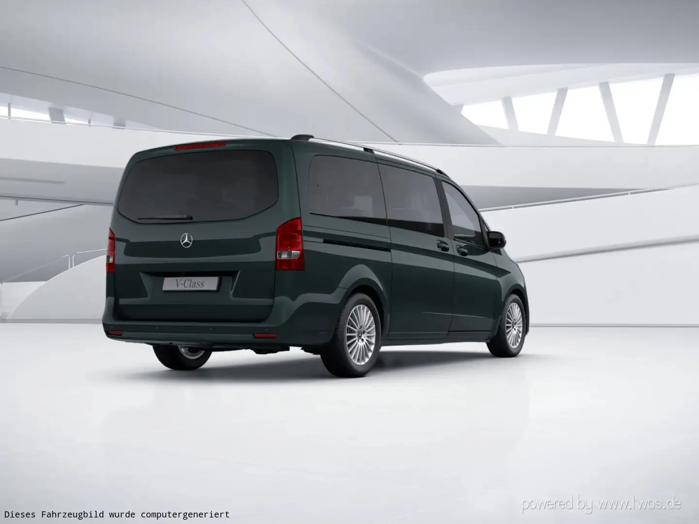 Mercedes-Benz V 220 V 220 d Lang *EDITION*NAVI*TEMP*SHZ*KAM*6SITZE Grün - 2