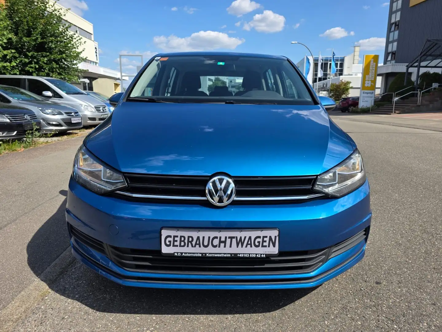 Volkswagen Touran Trendline BMT/Start-Stopp*1.Hand* Azul - 2