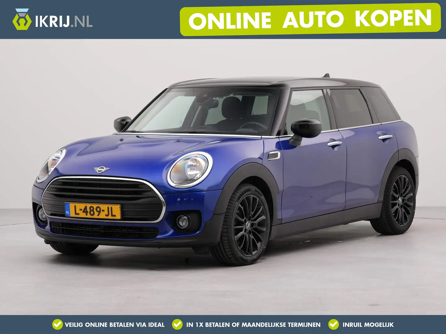 MINI Cooper Clubman Mini 1.5 Business Edition | Navigatie | Airco | Bl Bleu - 1