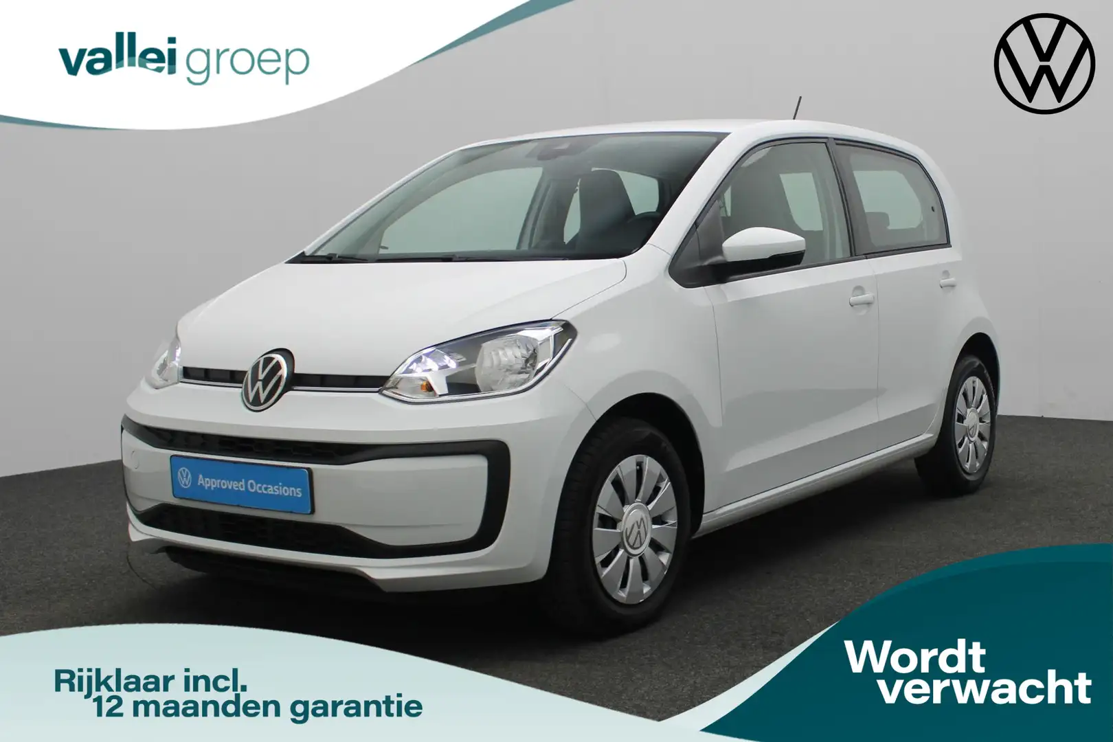 Volkswagen up! 1.0 65 pk | Camera | Apple Carplay / Android Auto Weiß - 1