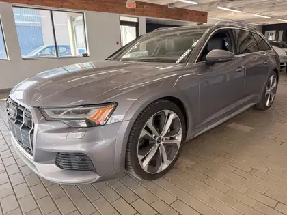 Gray 2021 Audi A6 Allroad 3.0 TFSI quattro Technik Wagon 7-Speed Dual Clutch