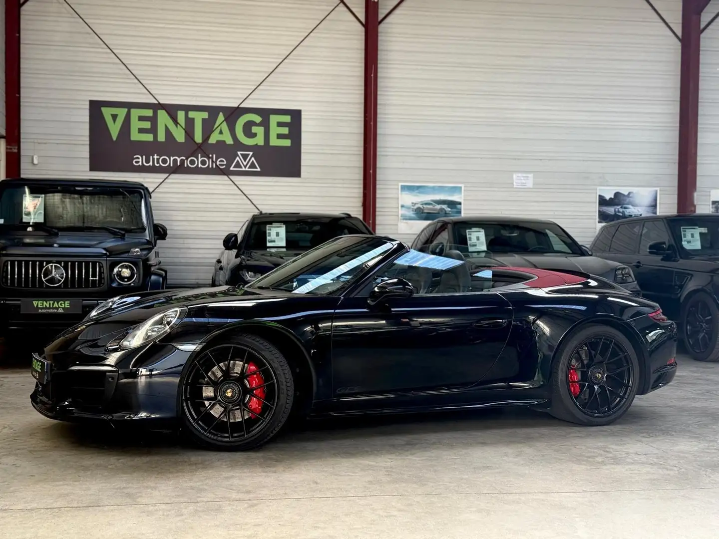 Porsche 911 911 Carrera 4 Cabriolet 3.0i 450 GTS PDK Noir - 1