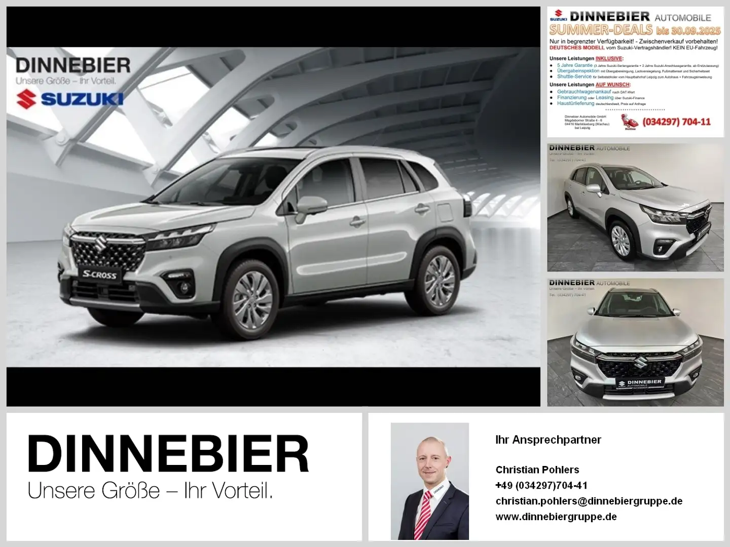 Suzuki S-Cross Comfort (MT)  *5 Jahre Garantie* Silber - 1
