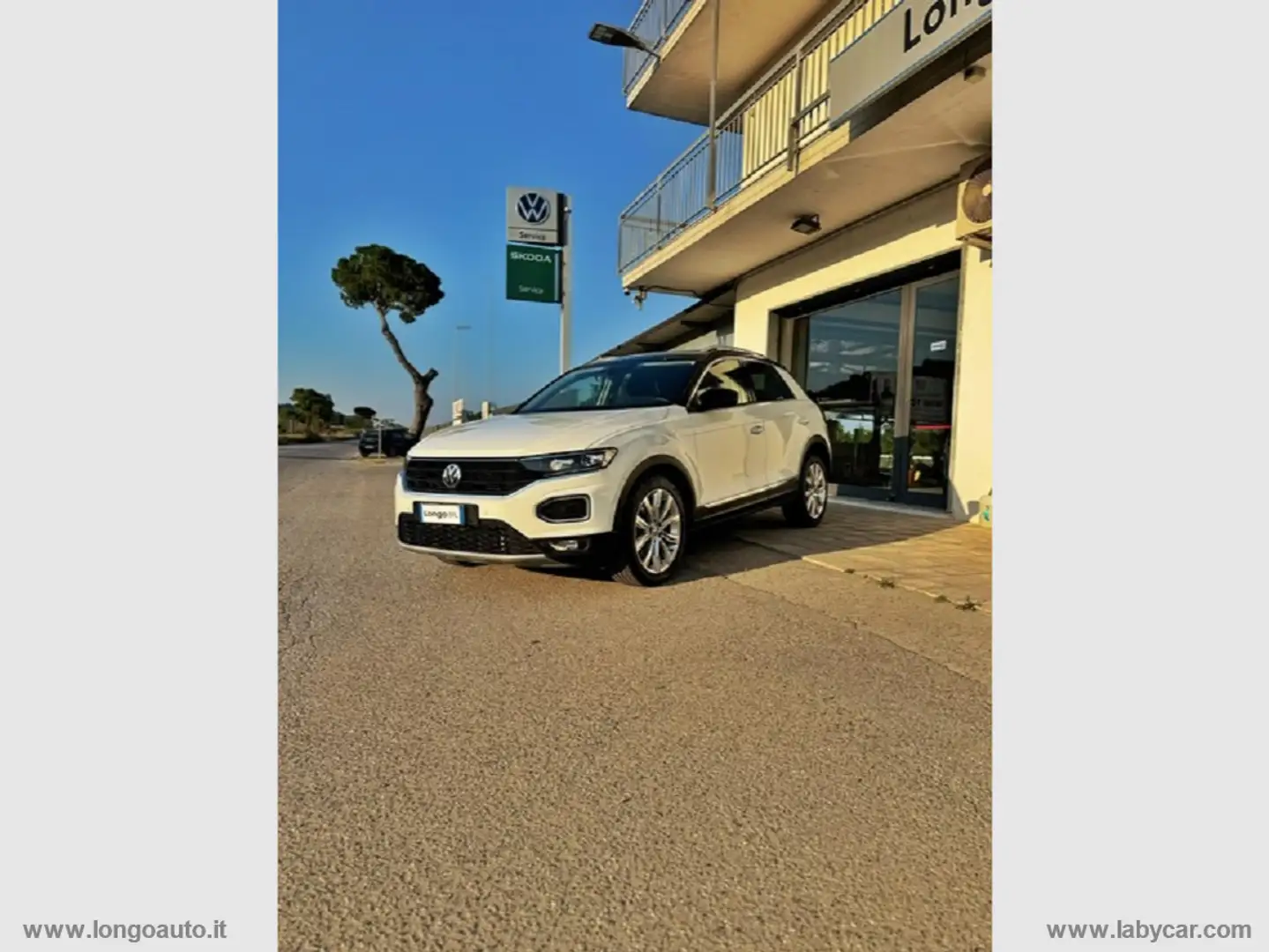 Volkswagen T-Roc 2.0 TDI 150 CV Advanced BMT PRONTA CONSEGNA Bianco - 1