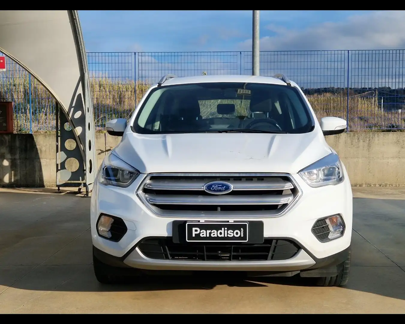 Ford Kuga 2ª serie 2.0 TDCI 120 CV S&S 2WD Powershift Busin Bianco - 2