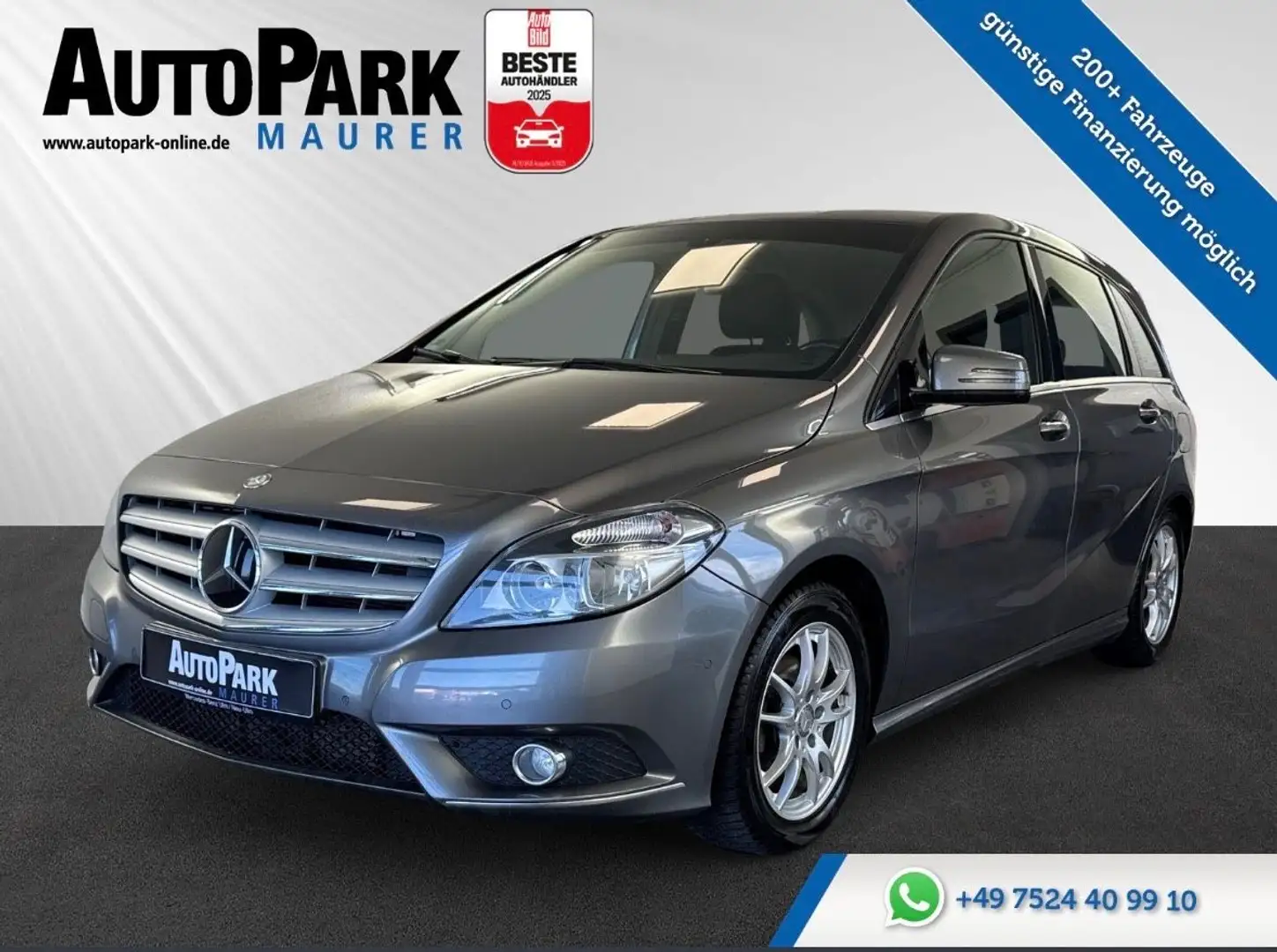 Mercedes-Benz B 180 B180d *PDC*Bi-Xenon* SHZ* Grau - 1