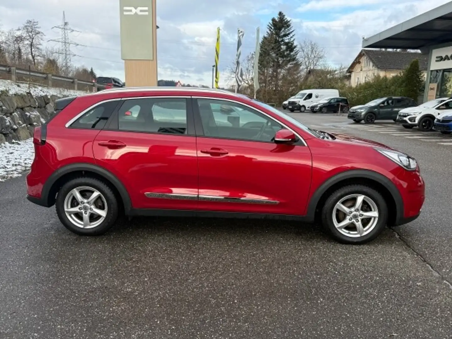 Kia Niro 1,6 GDI Plug-In Hybrid PHEV Silber DCT Rot - 2