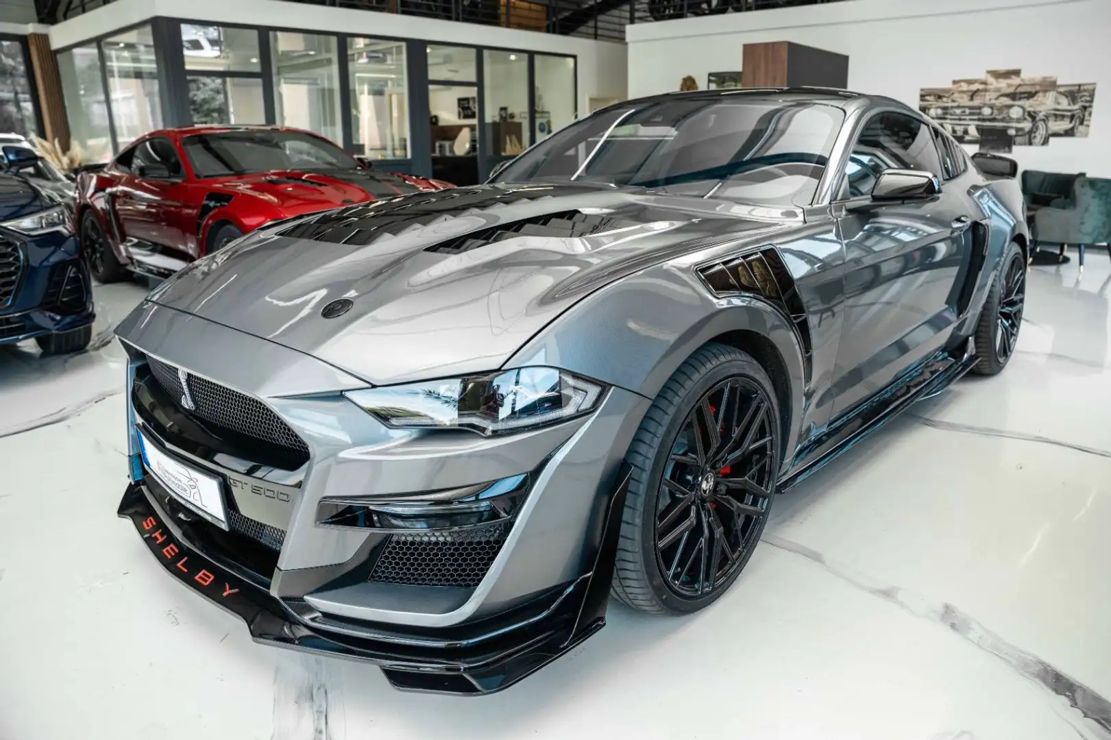 Ford Mustang GT 5,0 SHELBY LCD PREMIUM ACC Grau - 1