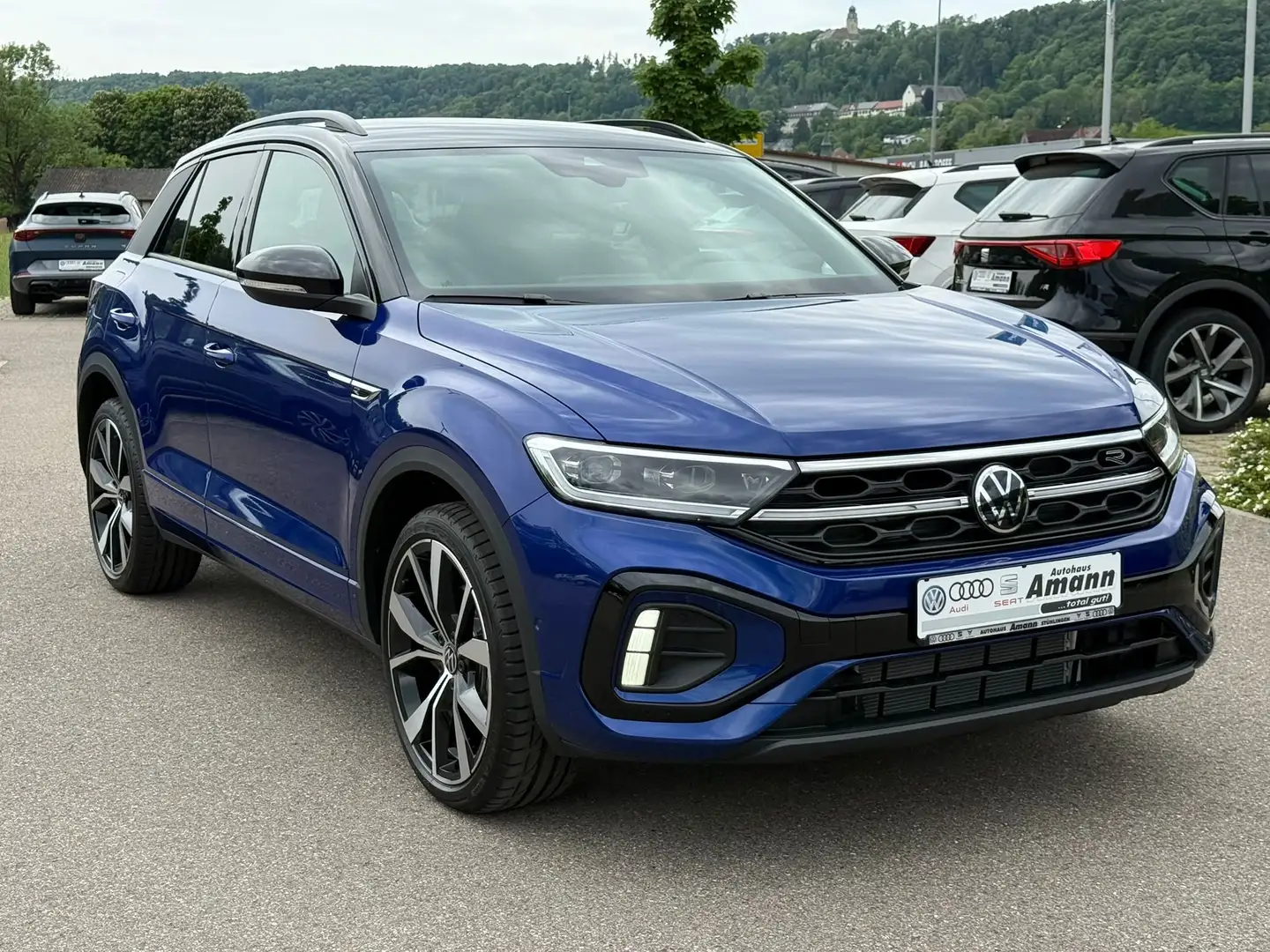Volkswagen T-Roc 1.5 DSG R-Line *Black Paket Style*ACC*Kam*AHK Blau - 2