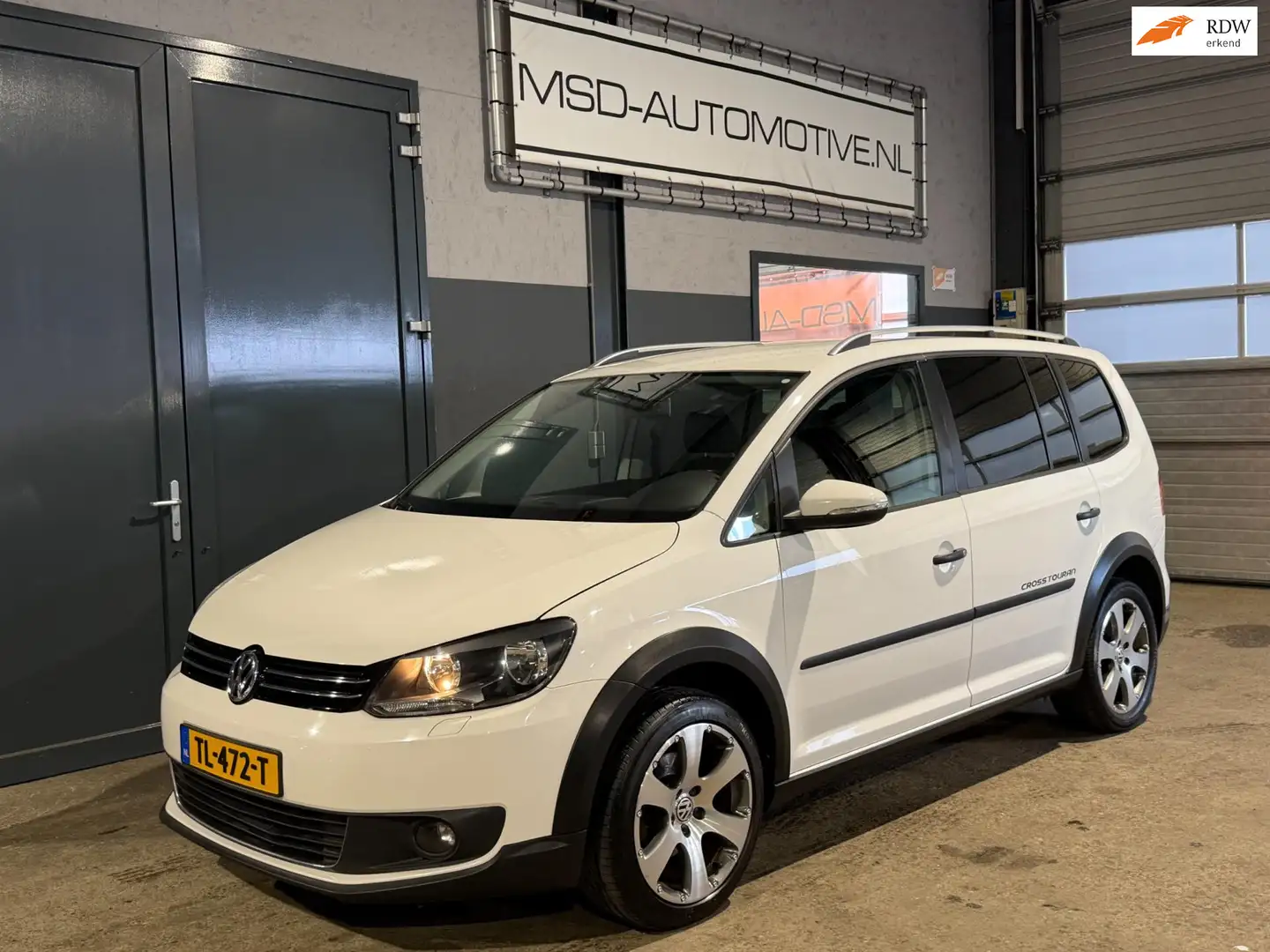 Volkswagen Cross Touran 1.4 TSI Cross|CAMERA|ONDERHOUDEN|TREKHAAK |140pk ! Blanco - 1