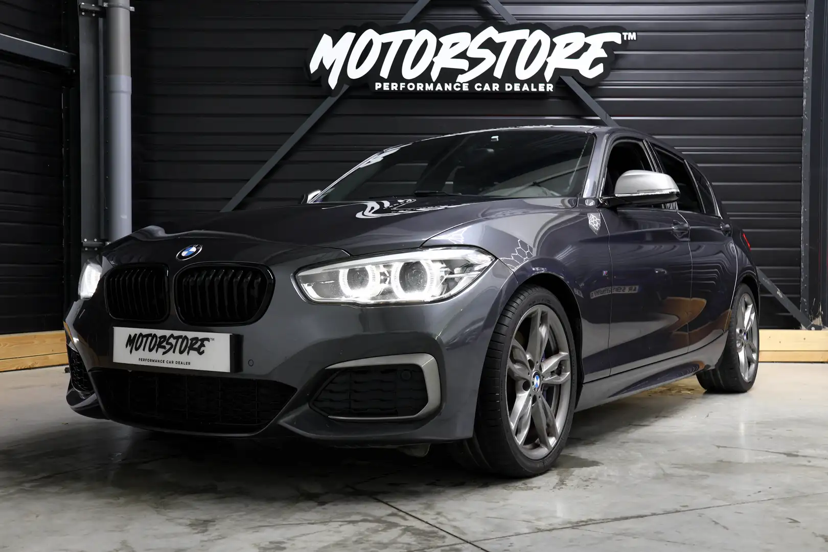 BMW 140 M140i 340 ch BVA8 Gris - 1