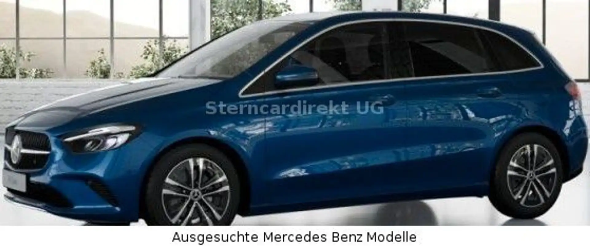 Mercedes-Benz B 200 d Progressive AHK MBUX RFK EASY PACK Blau - 1