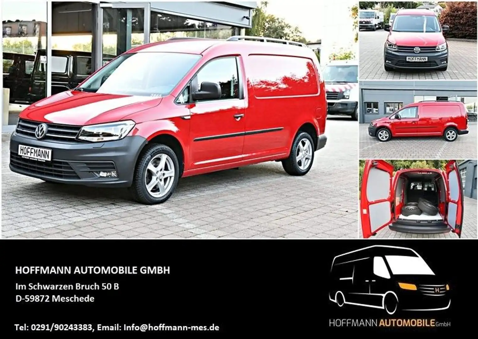 Volkswagen Caddy Nfz Maxi Kasten BMT LED Rot - 1