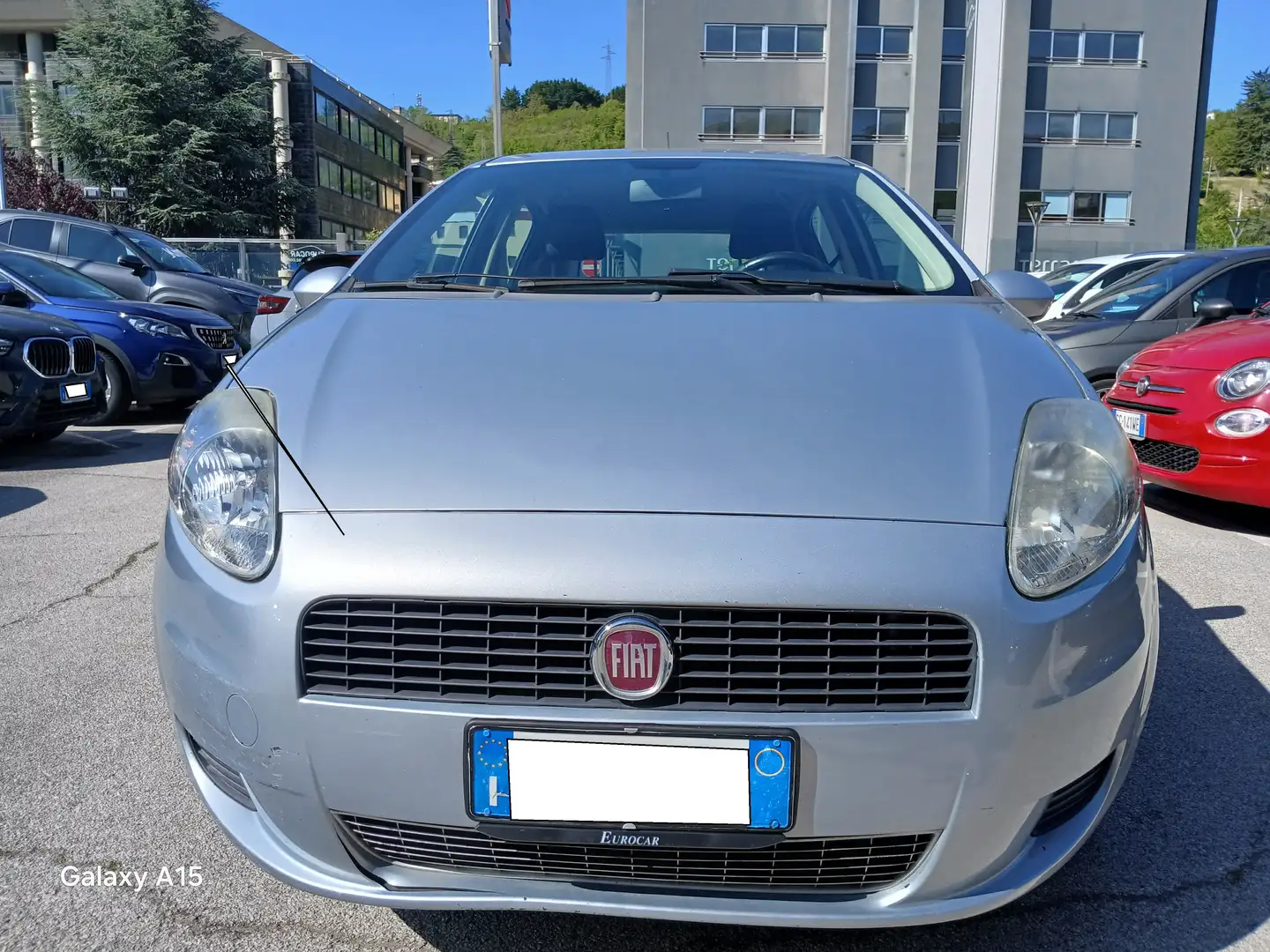 Fiat Grande Punto Grande Punto 5p 1.3 mjt 16v Dynamic 75cv Argento - 1