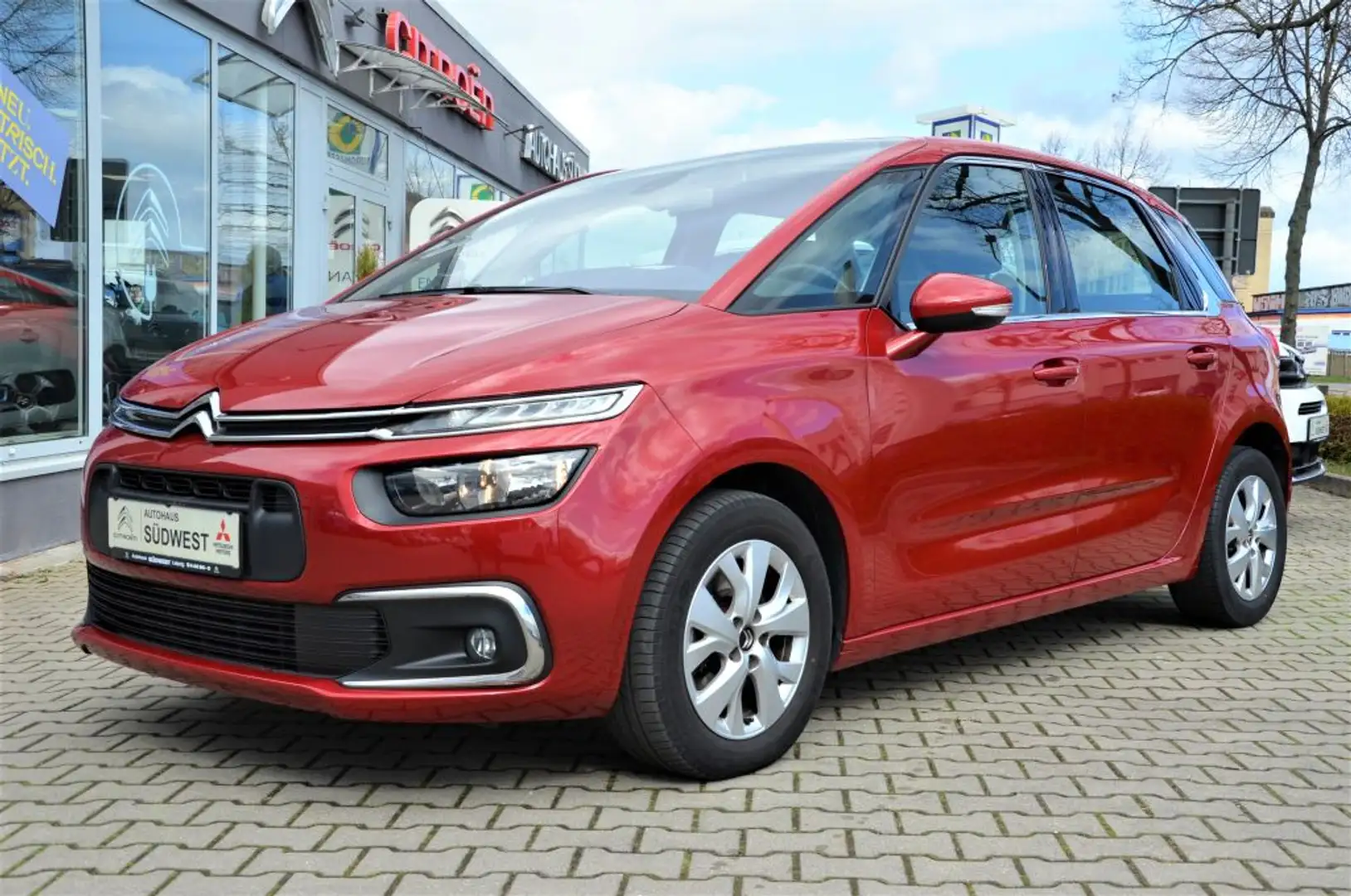 Citroen C4 SpaceTourer THP 165 Stop&Start EAT6 SELECTION Rouge - 2