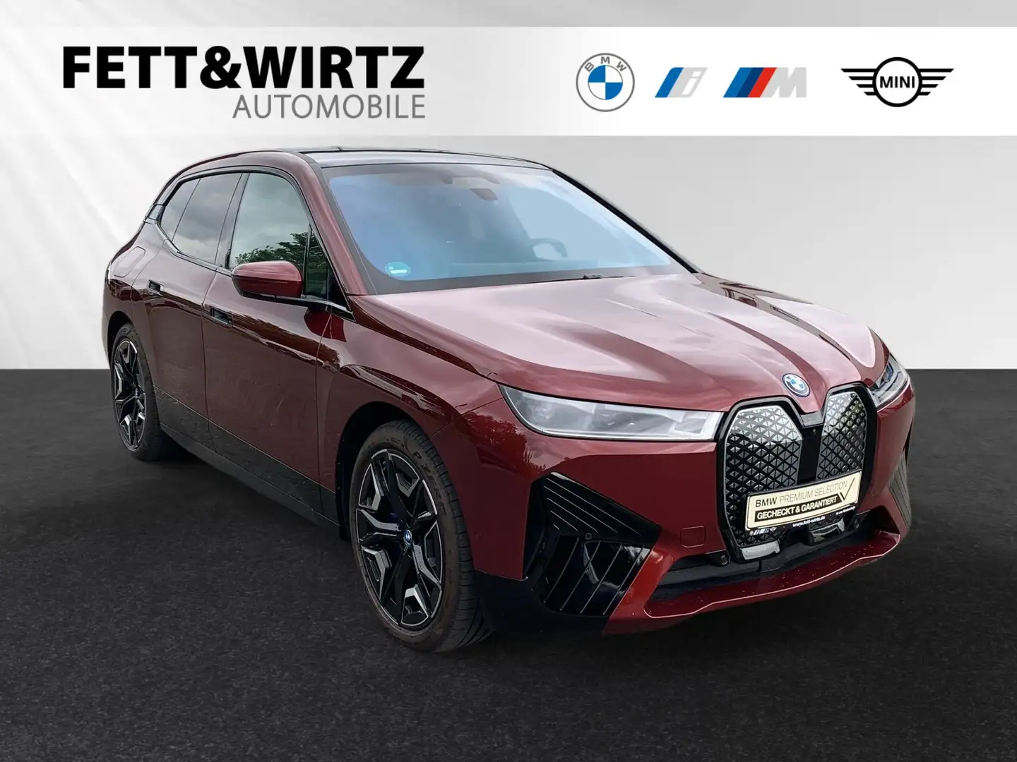 BMW iX xDrive50 Lr. 562,- br. o.Anz. 24Mon/5`Km p.A. Rood - 1
