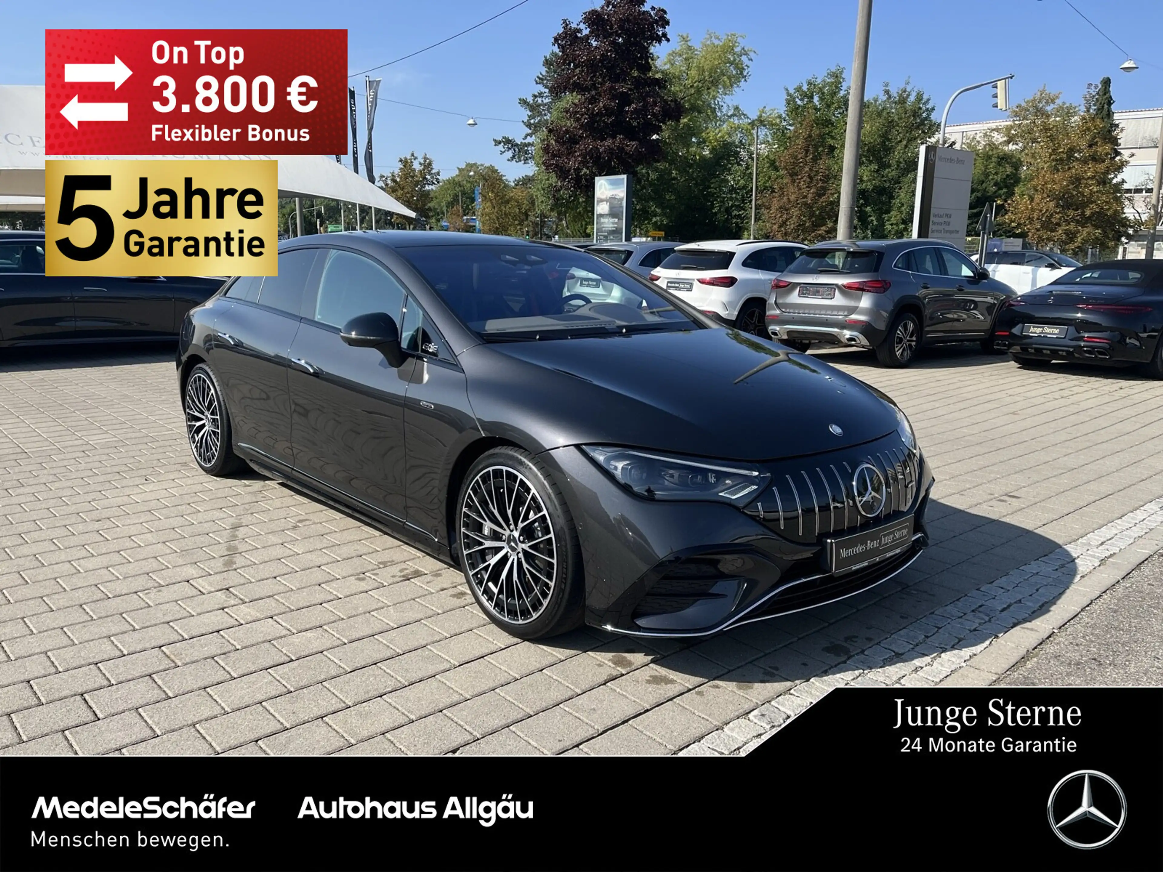 Mercedes-Benz EQE 53 EQE 53 AMG 4M+ Night Premium 21" Pano MASSAGE Dist