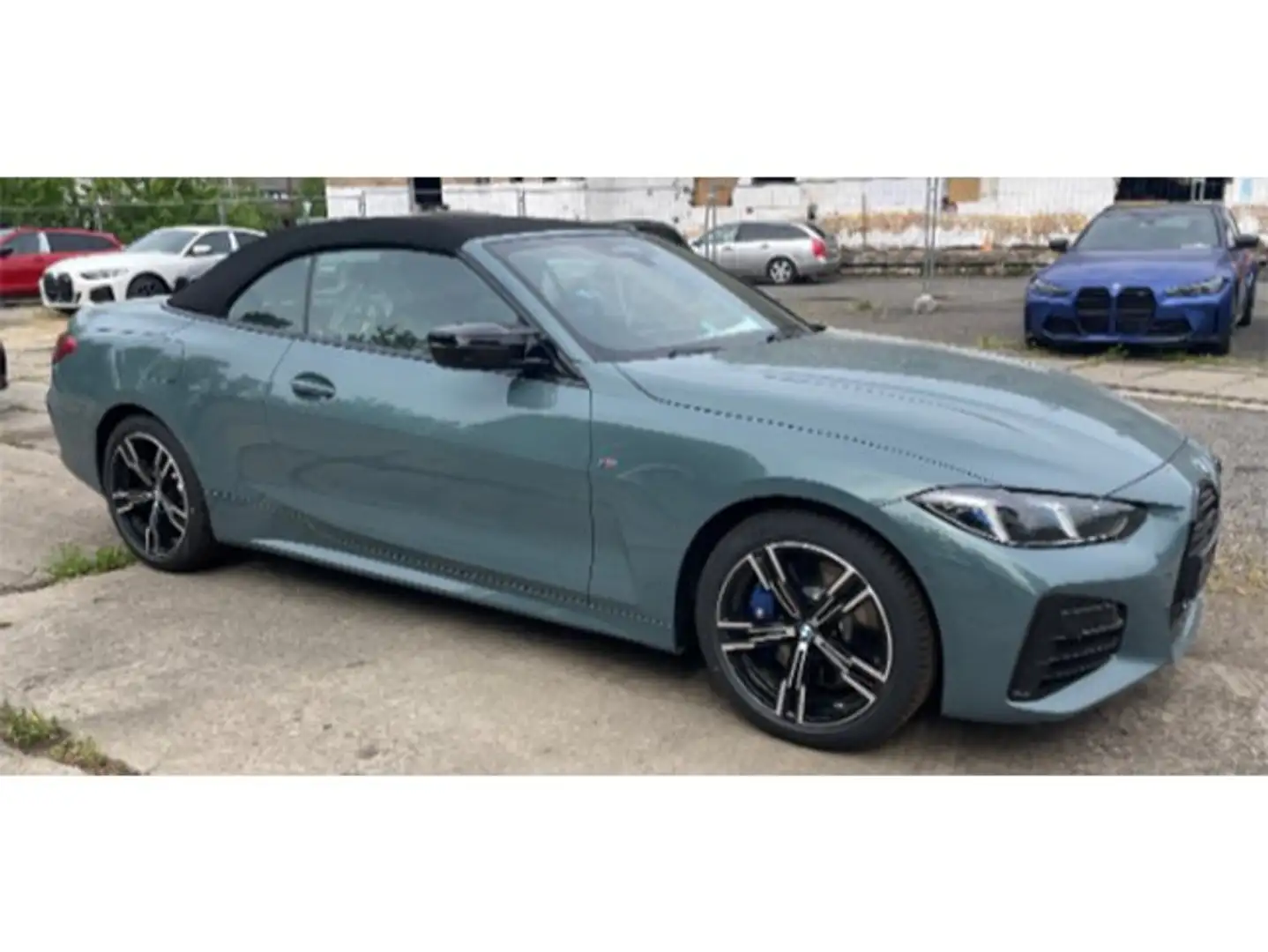 BMW 440 BMW M440i xDrive Cabrio InnoP, Driving Ass. Prof. Зелений - 1