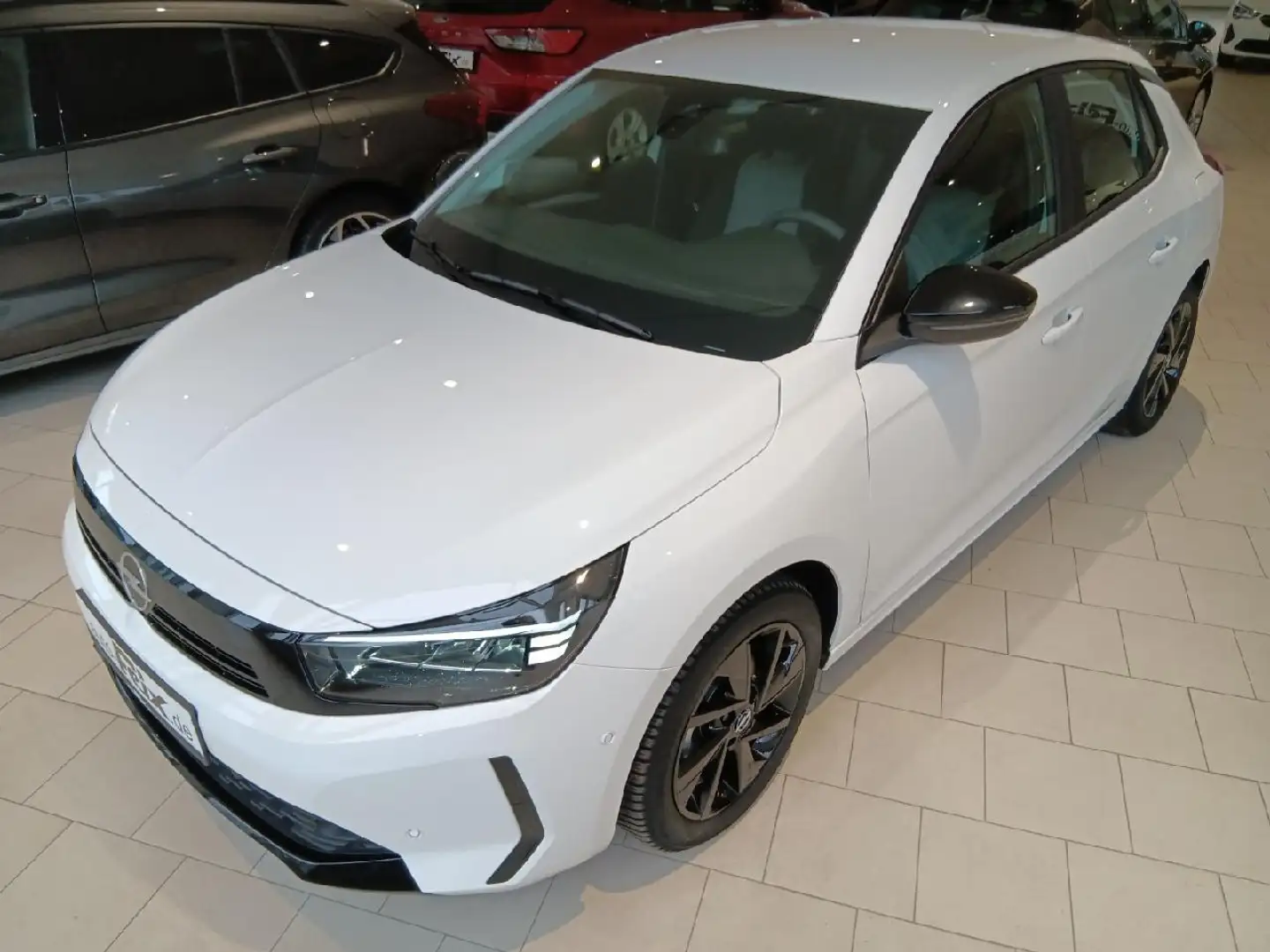Opel Corsa Corsa F Basis Blanc - 1
