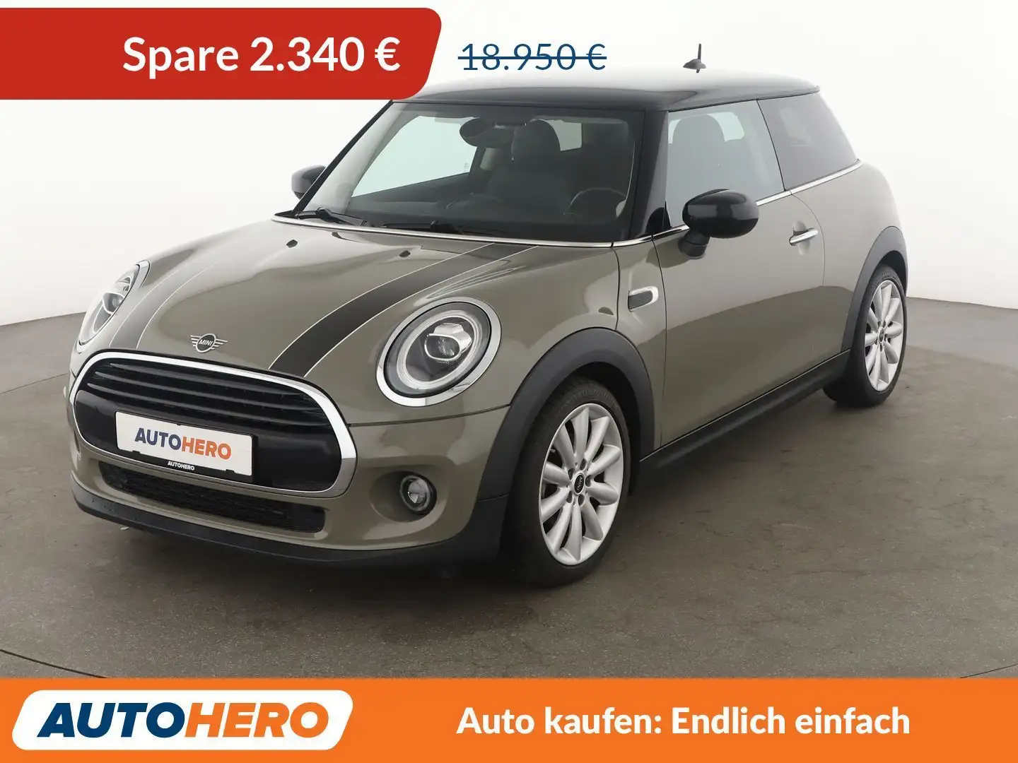 MINI Cooper Cooper Aut.*NAVI*LED*TEMPO*H&K*PDC*SHZ* Grau - 1