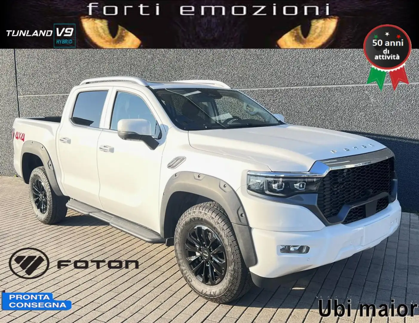 Foton Tunland V 9 VGT Turbo DC 48V 8AT Ultra Blanc - 1
