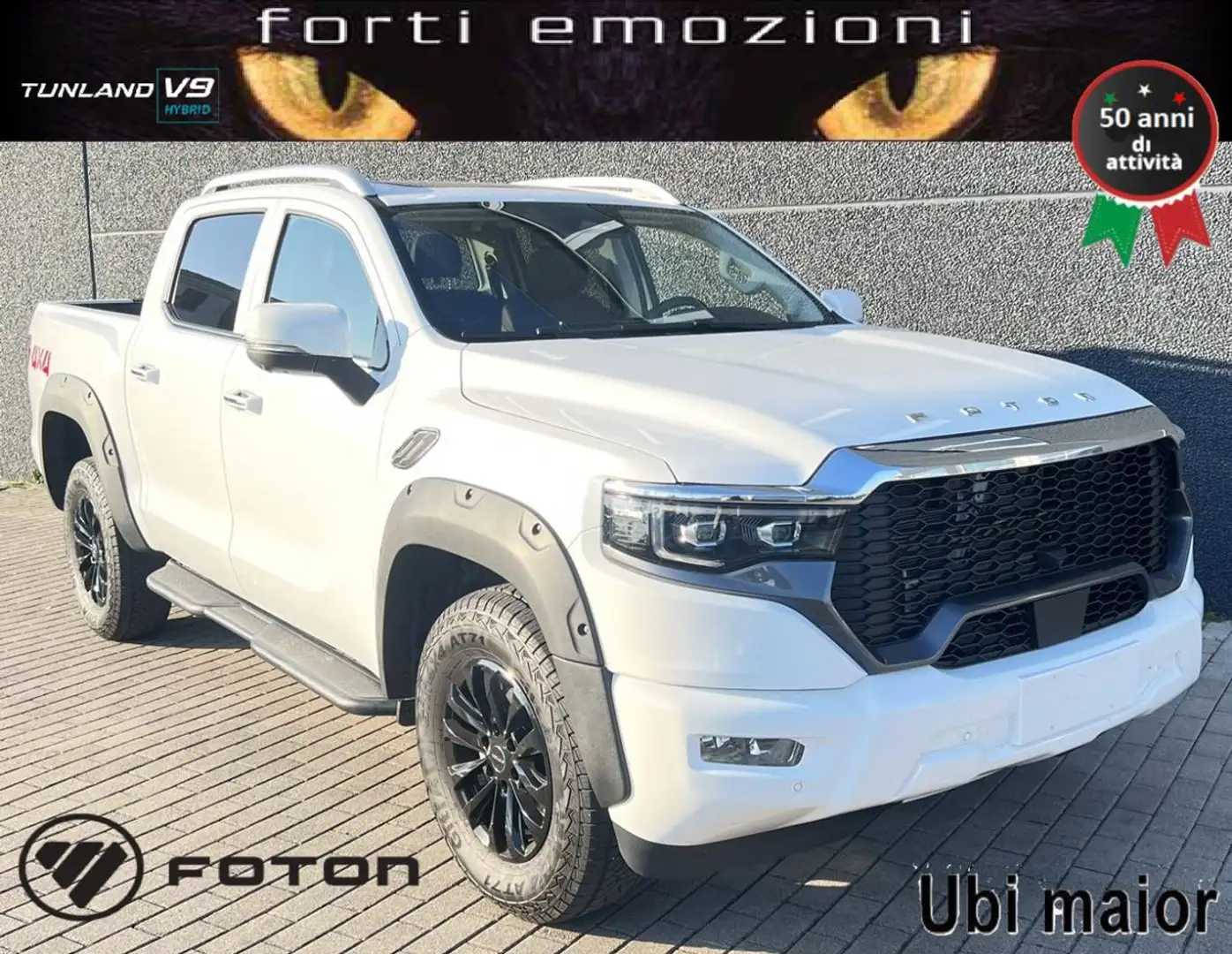 Foton Tunland V 9 VGT Turbo DC 48V 8AT Ultra Blanc - 2