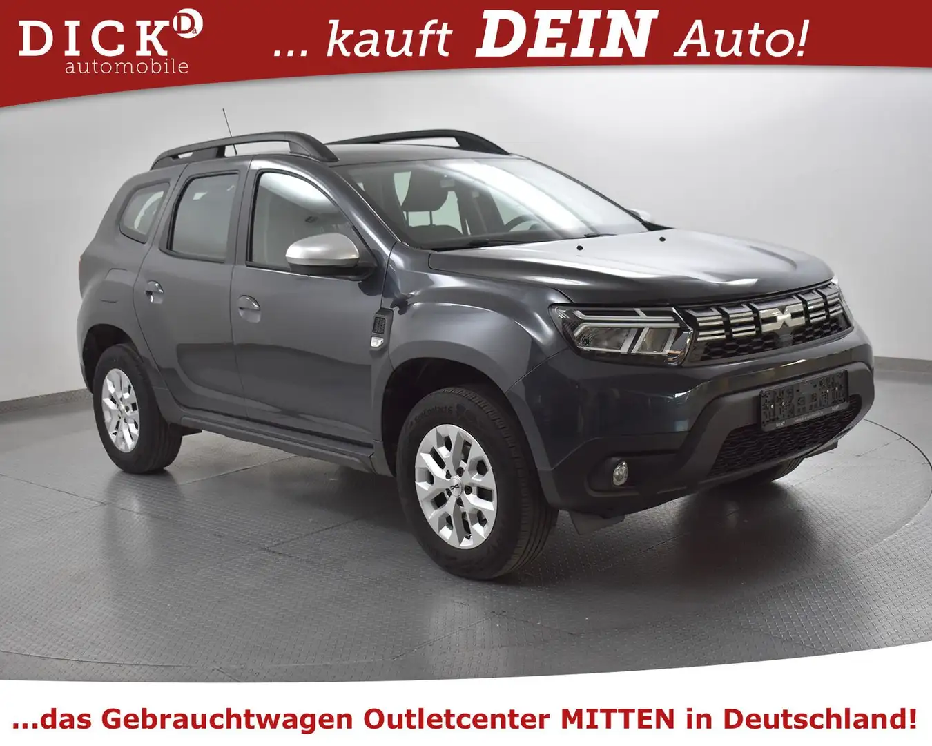 Dacia Duster II 1.5d Express NAVI+KAMERA+LED+AHK+TEMP+ Grau - 1