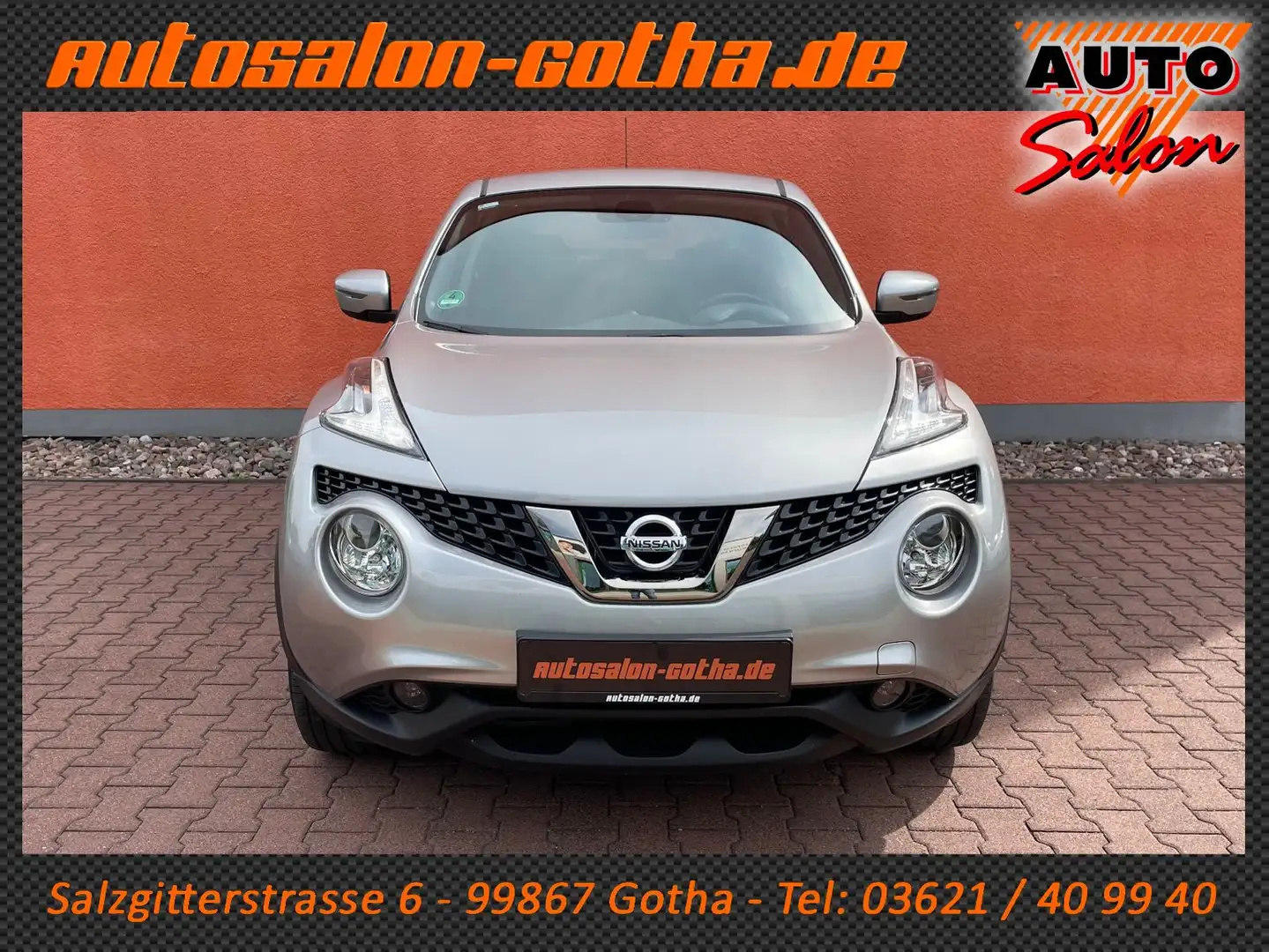 Nissan Juke 1.6 Automatik N-Connecta wenigKM CAM+NAVI Silber - 2