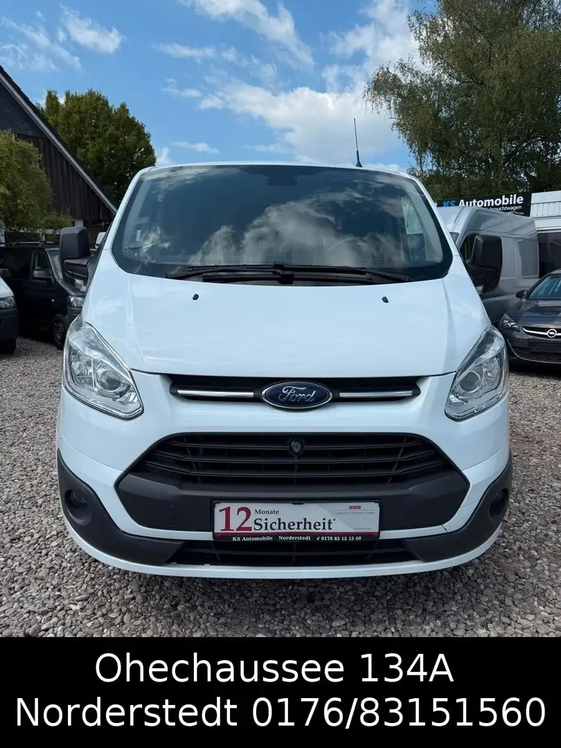 Ford Transit Custom 270 TREND 2.2TDCI 125HK Weiß - 2