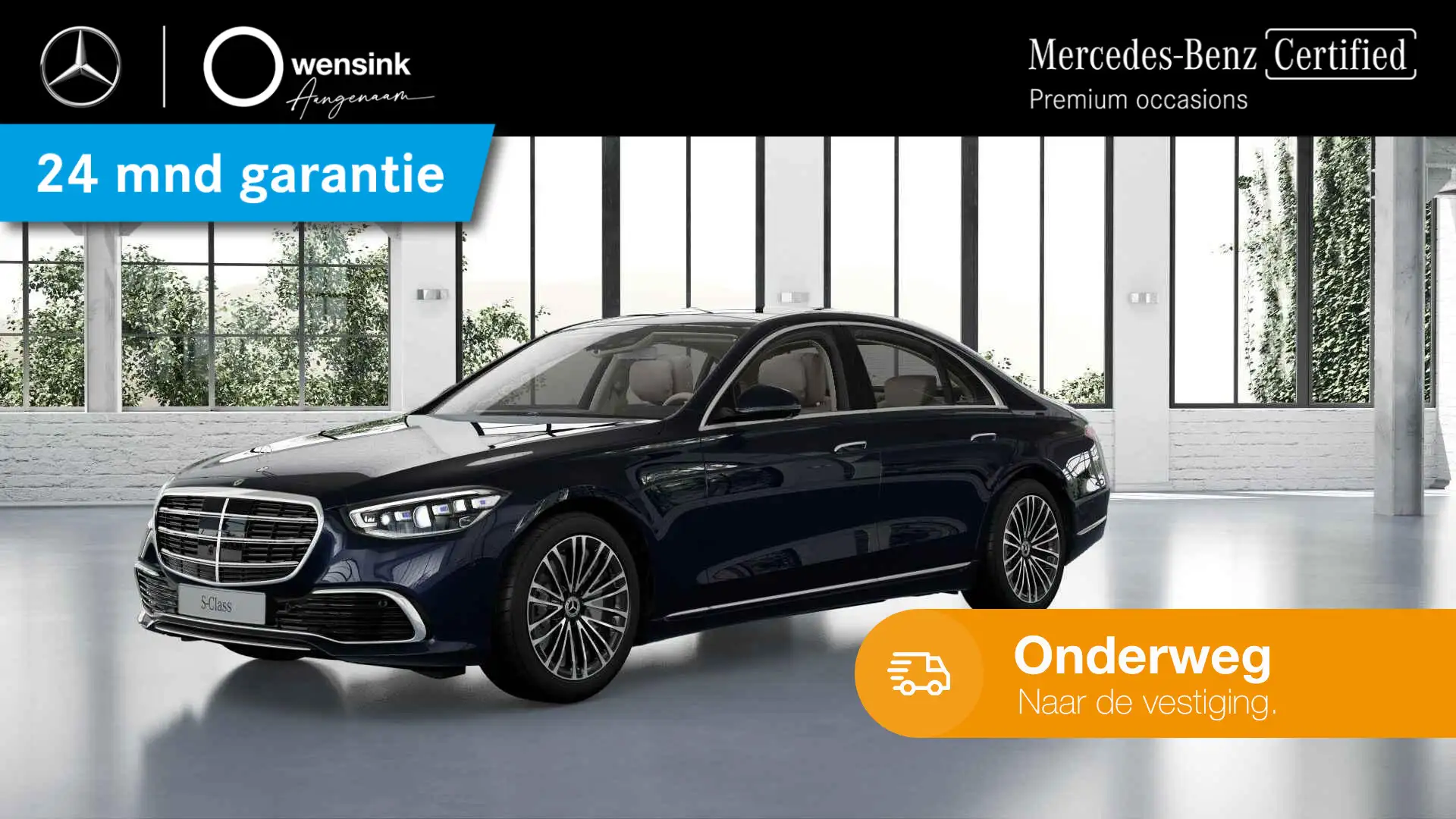Mercedes-Benz S 450 4MATIC Burmester 3D | Panoramadak | Softclose | He Bleu - 1