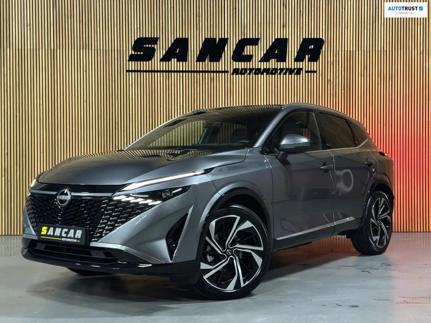 Nissan Qashqai 1.3 MHEV Xtronic Tekna Plus FACELIFT|PANO|BOSE|ADA Grijs - 1