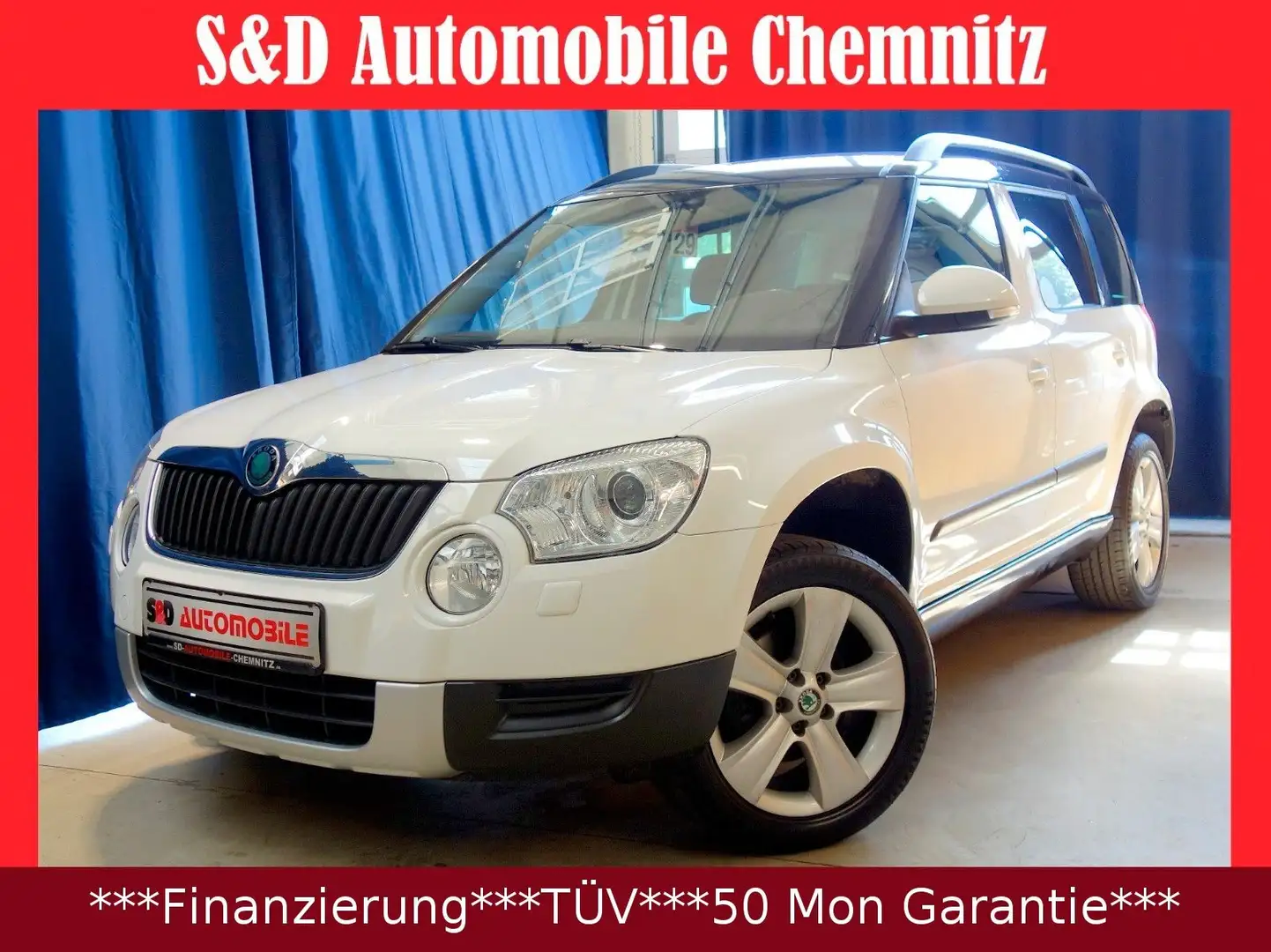 Skoda Yeti Family 4x4"TÜV"GARANTIE Weiß - 1