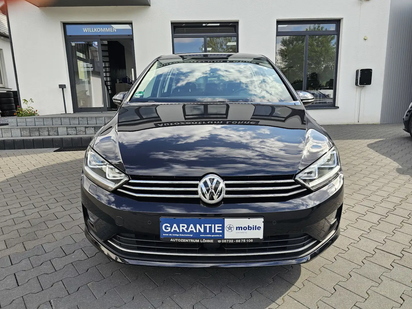 Volkswagen Golf Sportsvan 1.4 TSI Highline LEDER NAVI AHK Schwarz - 2