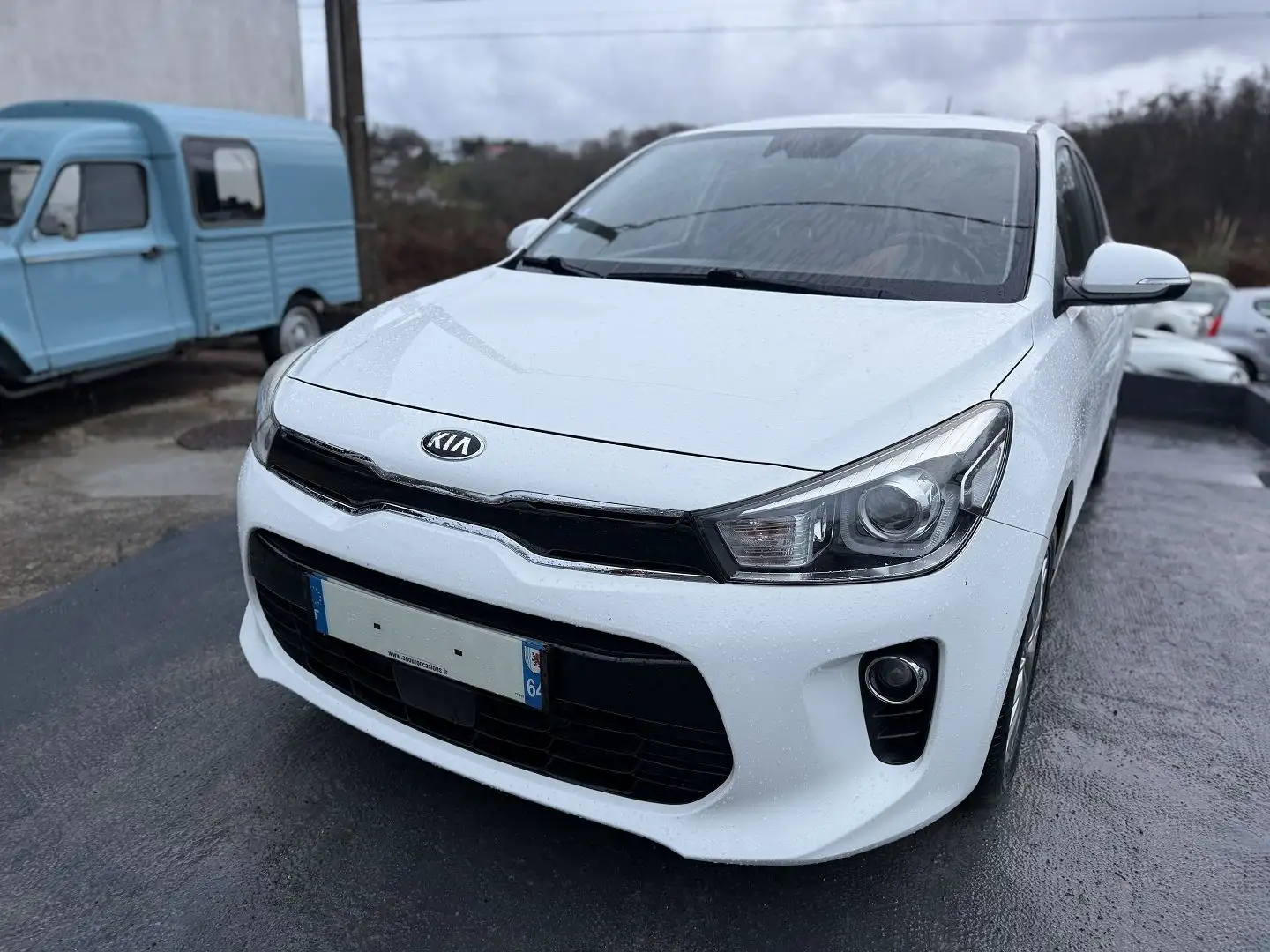 Kia Rio 1.0 T-GDI 100CH ISG ACTIVE Blanc - 2