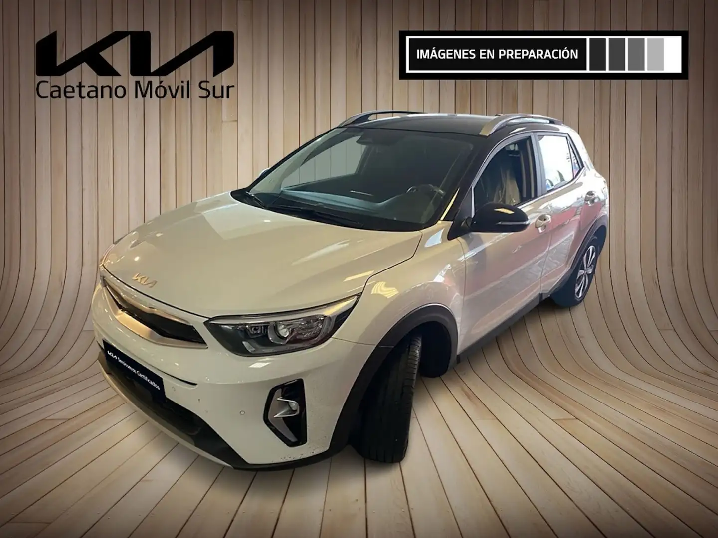 Kia Stonic 1.0 T-GDi MHEV Drive 100 Blanc - 2