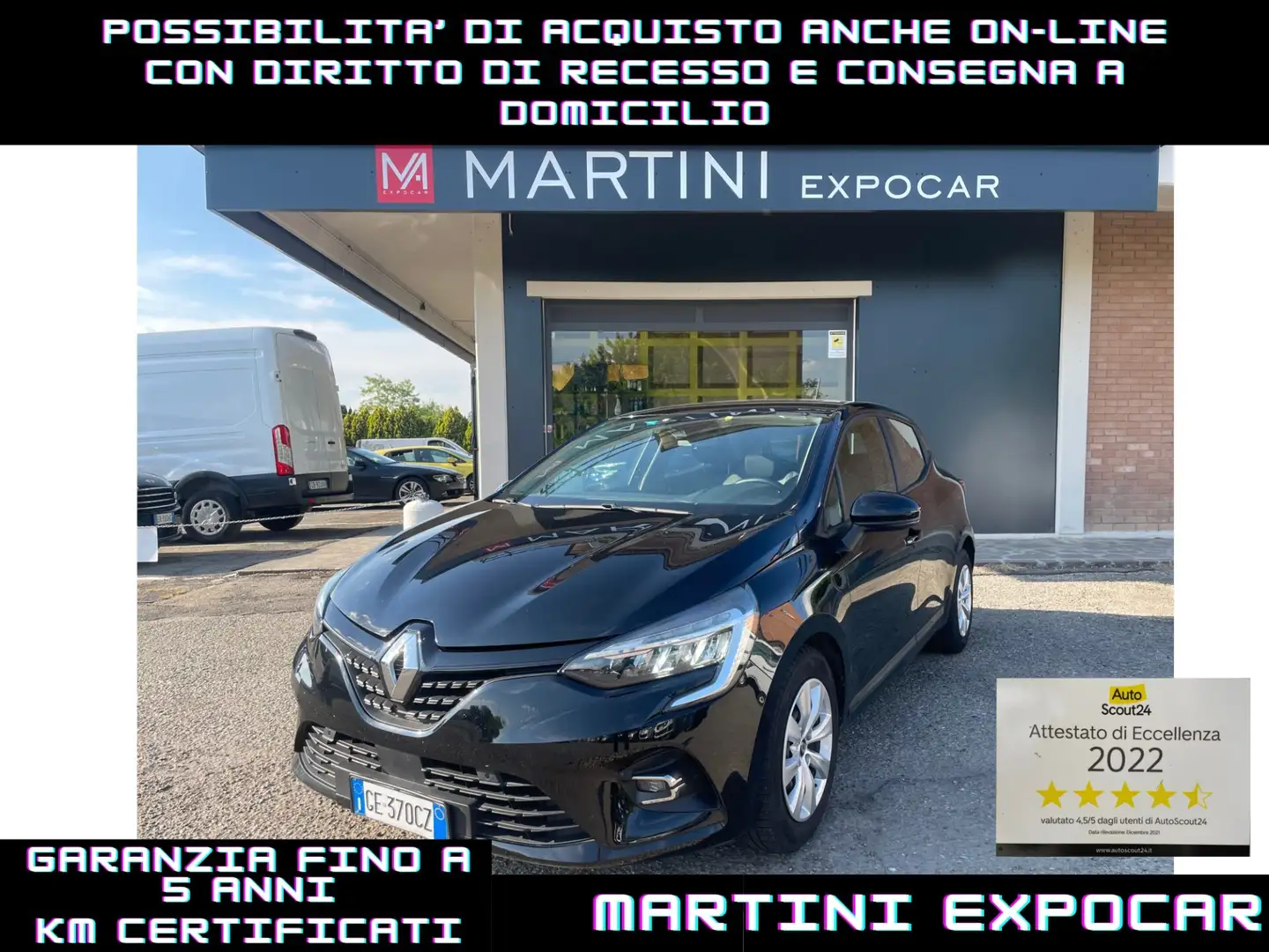 Renault Clio TCe 100 CV GPL 5 porte Business PREZZO REALE Negro - 1