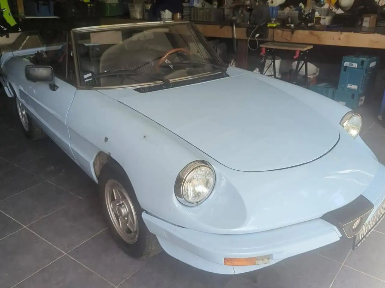 Alfa Romeo Spider aerodynamica, foto 10