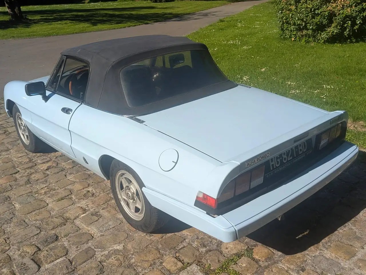 Alfa Romeo Spider aerodynamica, foto 3