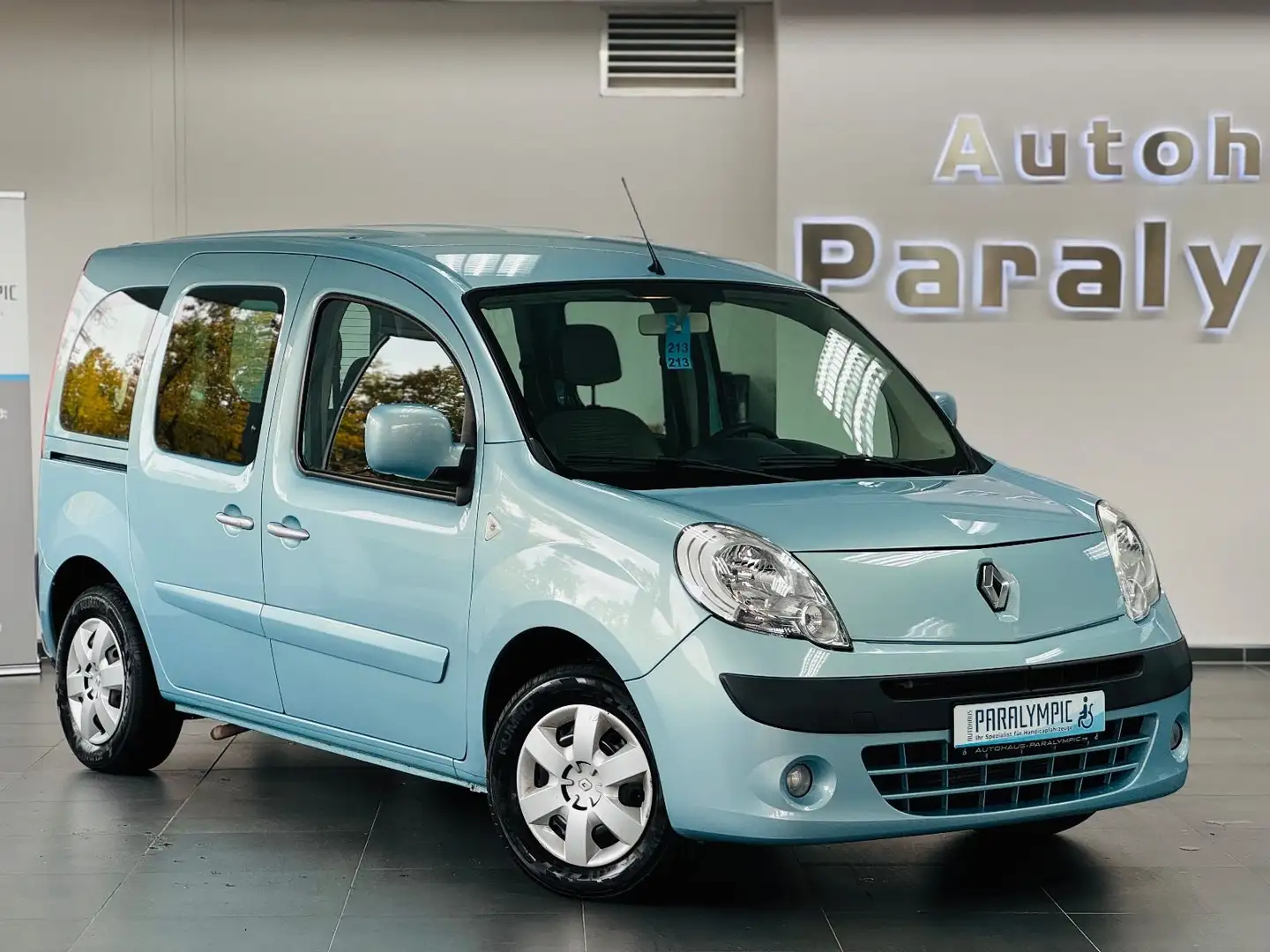 Renault Kangoo Family Rollstuhlgerecht-Rampe + E-Sitz Blau - 2