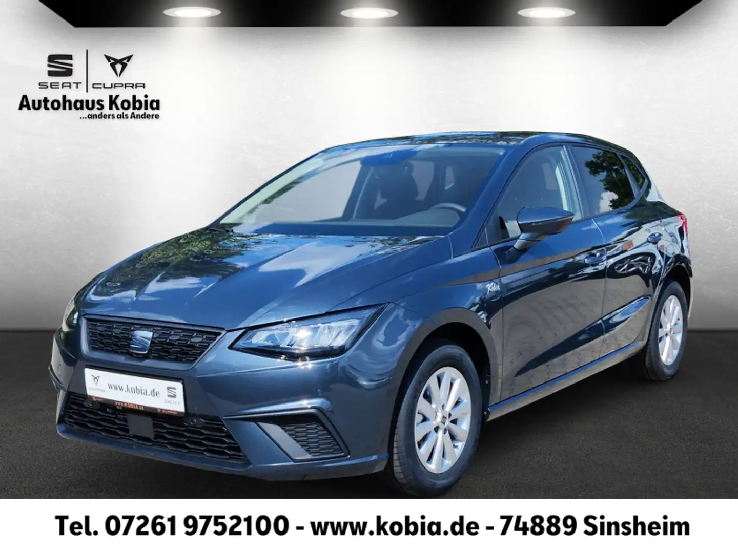 SEAT Ibiza Ibiza Road Edition 1.0 TSI 116 PS 7-Gang-DSG Gris - 1