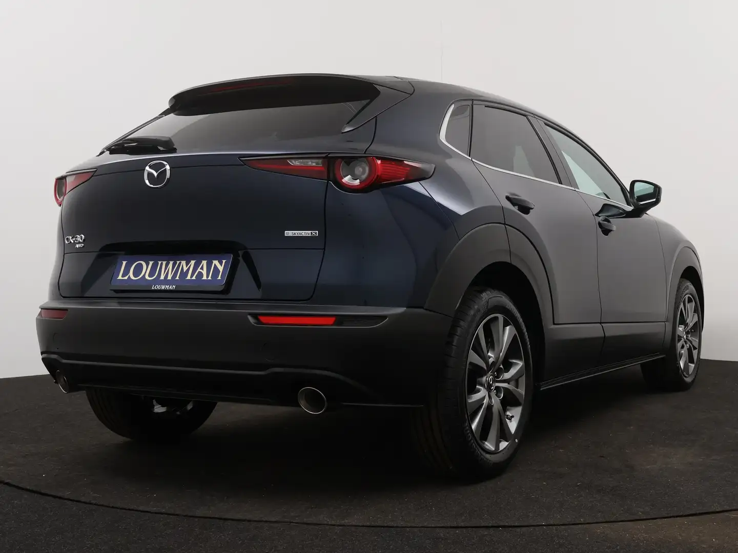 Mazda CX-30 2.0 e-SkyActiv-X M Hybrid AWD Centre-line | Design Blauw - 2