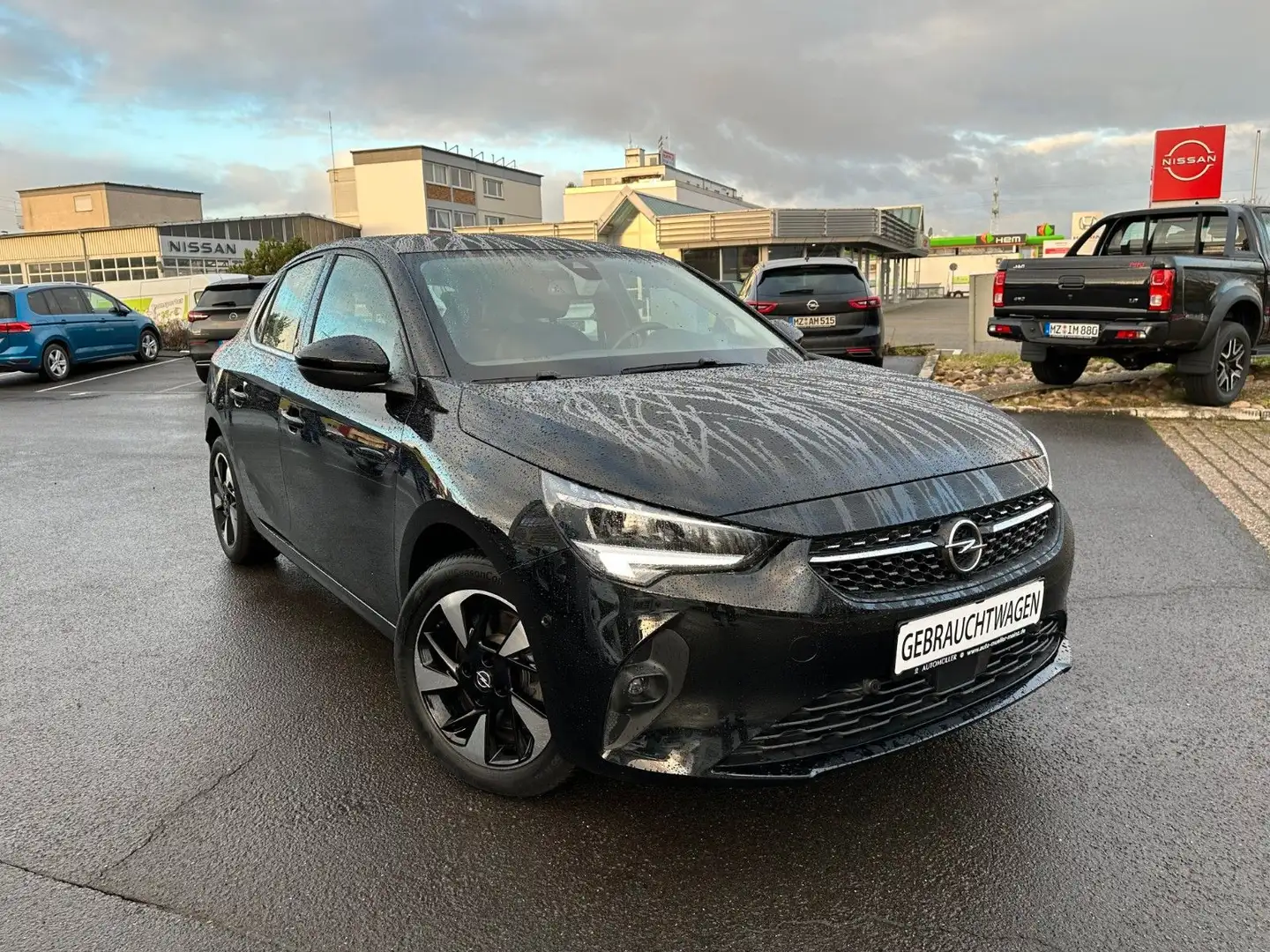 Opel Corsa F e Elegance (136PS) Navi, RFK, SHZ, LED Schwarz - 1