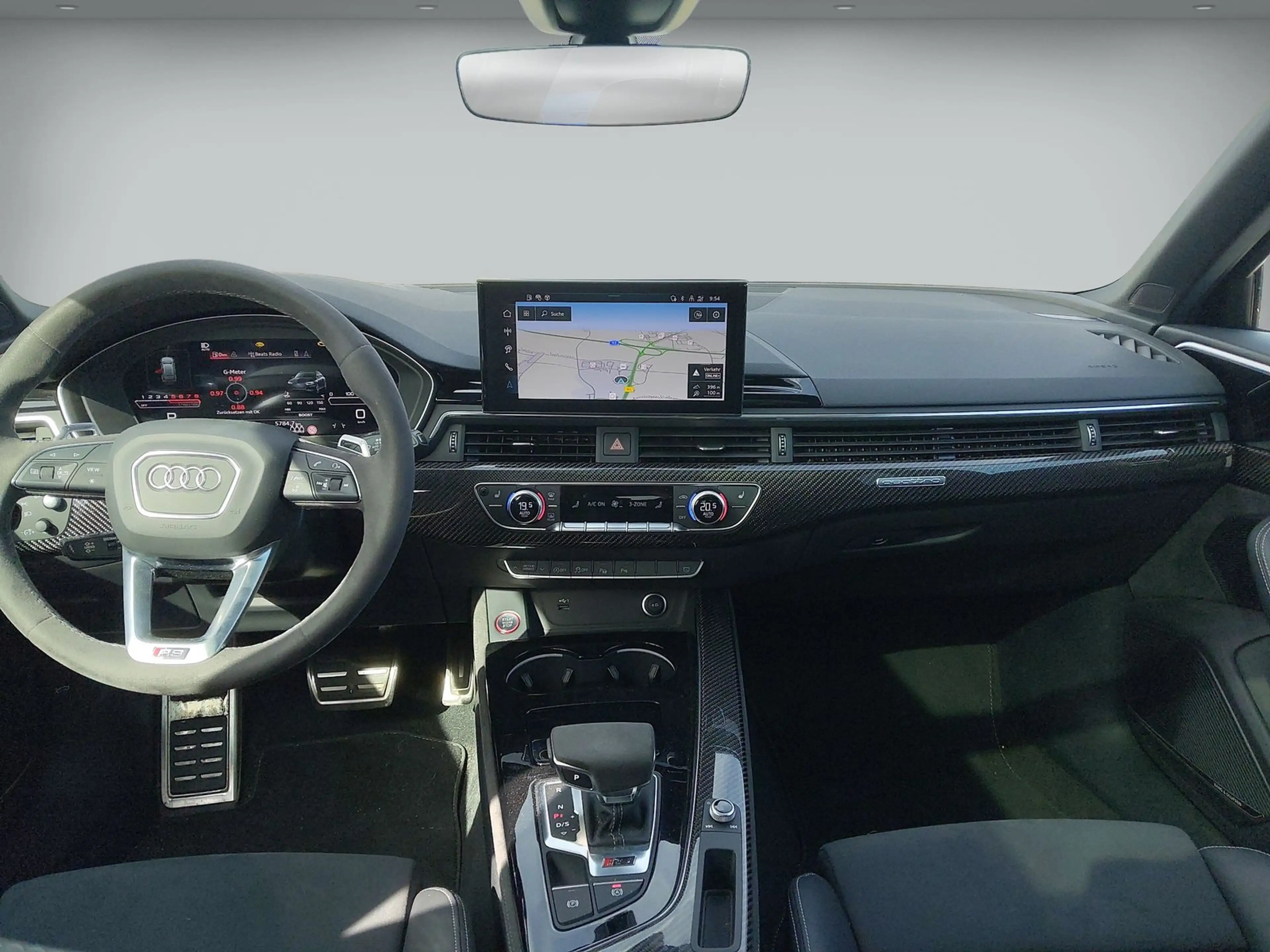 Audi RS4 Avant RS-AGA AHK V-Max Pano Black Matrix B&O HUD — photo 10