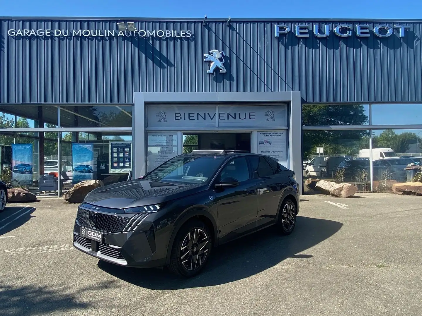 Peugeot 3008 1.2 HYBRID 136CH GT E-DCS6 Gris - 1