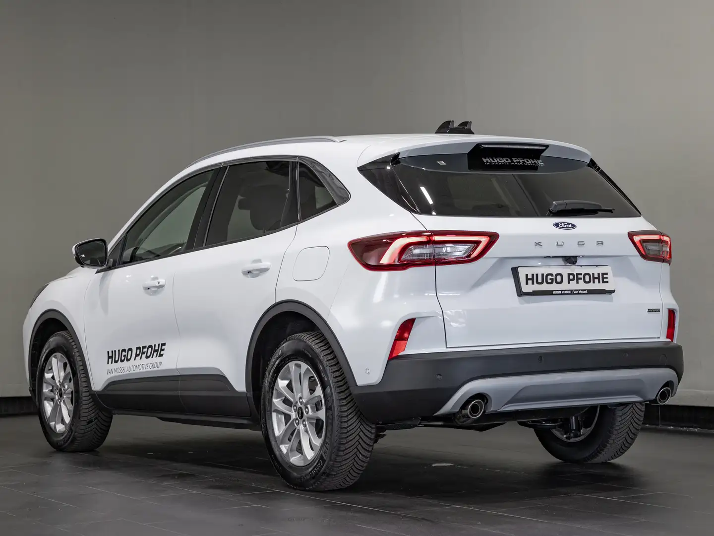 Ford Kuga Titanium 2.5 Duratec FHEV CVT Sports Utility Vehic Weiß - 2