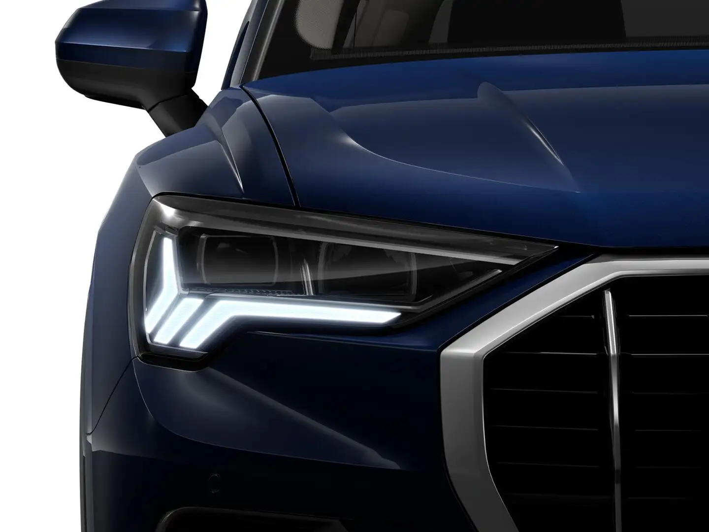 Audi Q3 35 2.0 tdi business advanced s-tronic Blauw - 2