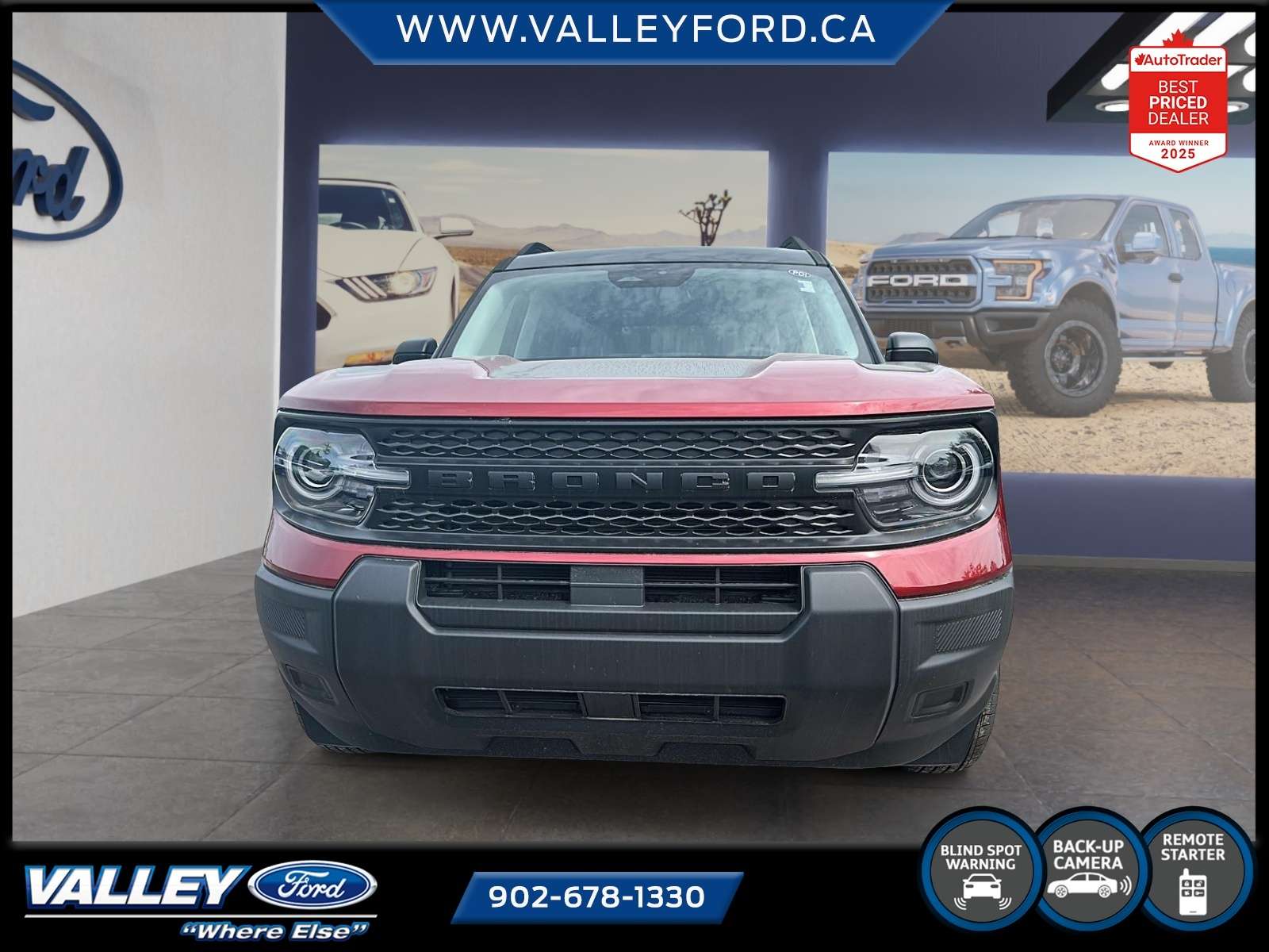 Ruby Red Metallic Tinted Clearcoat 2026 Ford Bronco Sport SUV / Crossover All-Wheel Drive Automatic