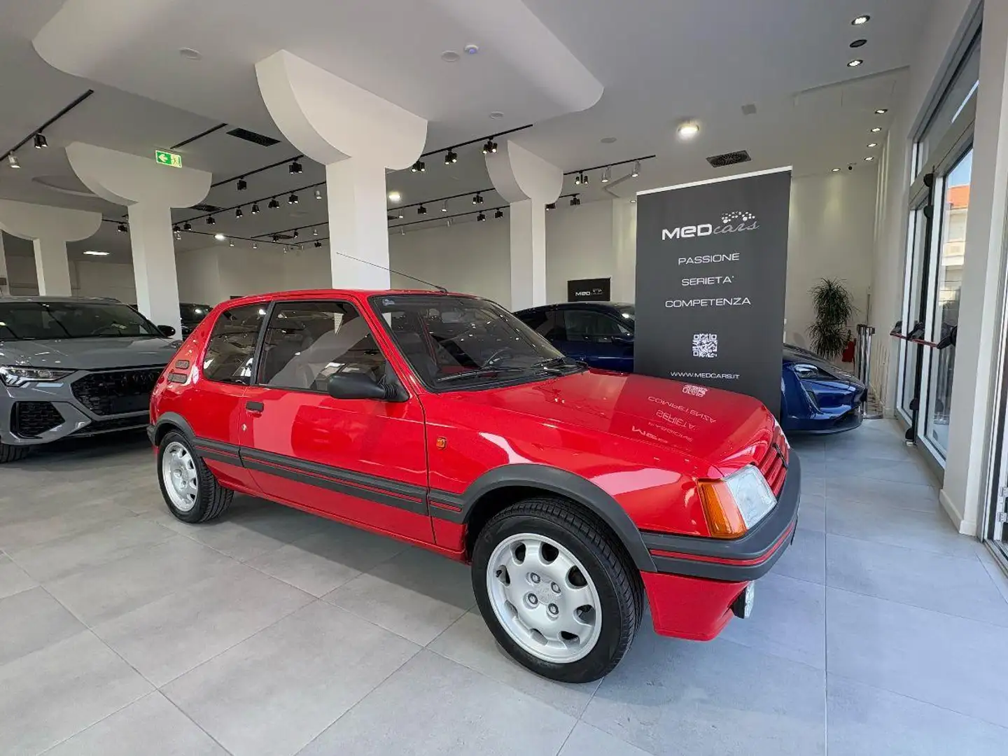 Peugeot 205 GTI / AUTO PUBBLICATA SU RIVISTA YOUNGCLASSIC Rosso - 2
