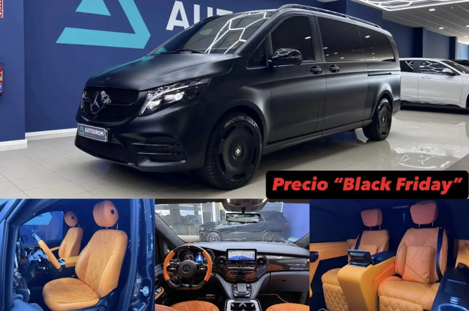 Mercedes-Benz V 300d Extralargo Avantgarde Schwarz - 1